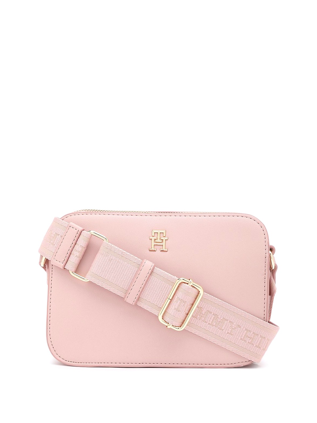 

Tommy Hilfiger PU Structured Sling Bag, Pink