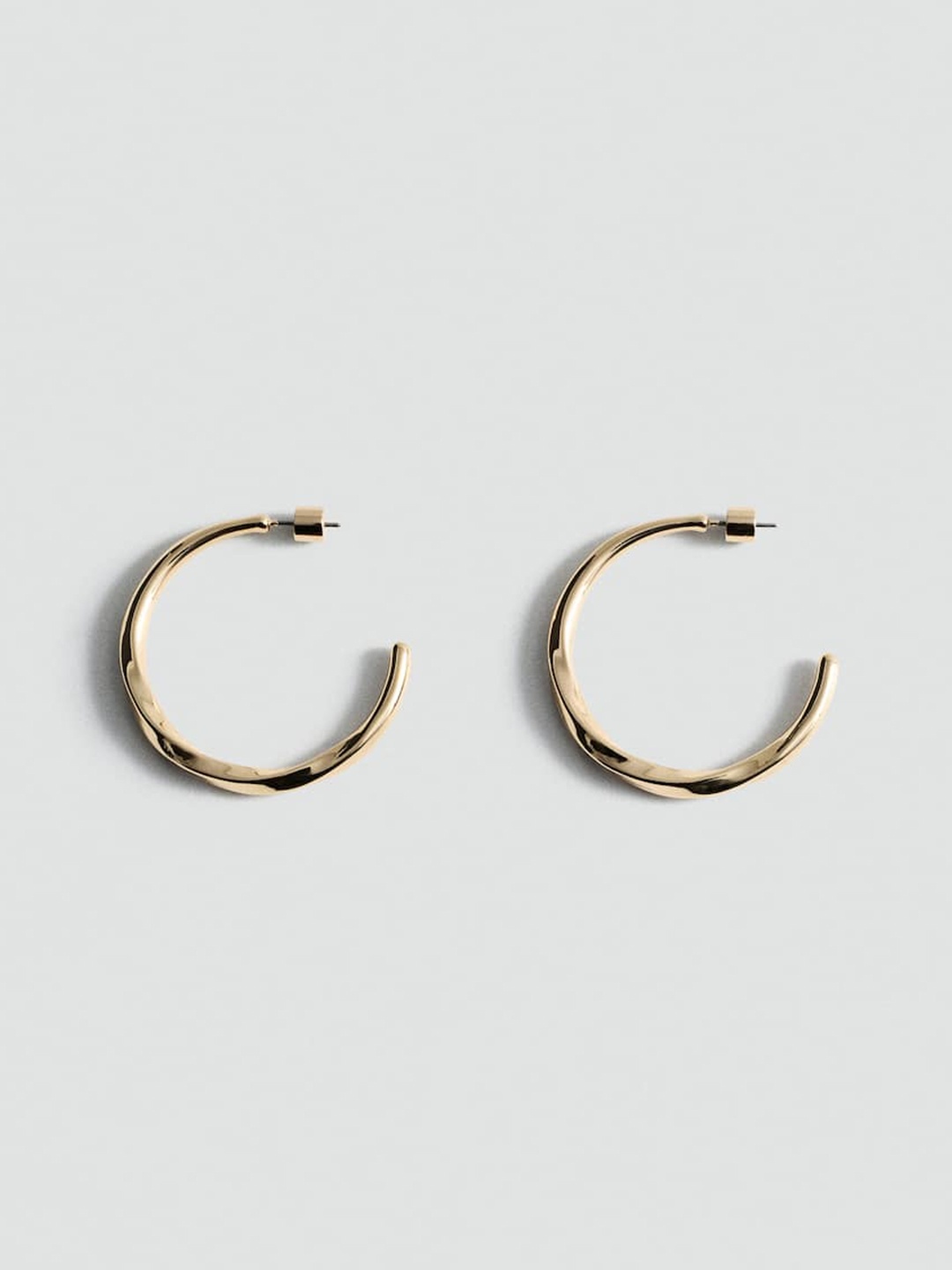 

MANGO Spherical Hoop Earrings, Gold