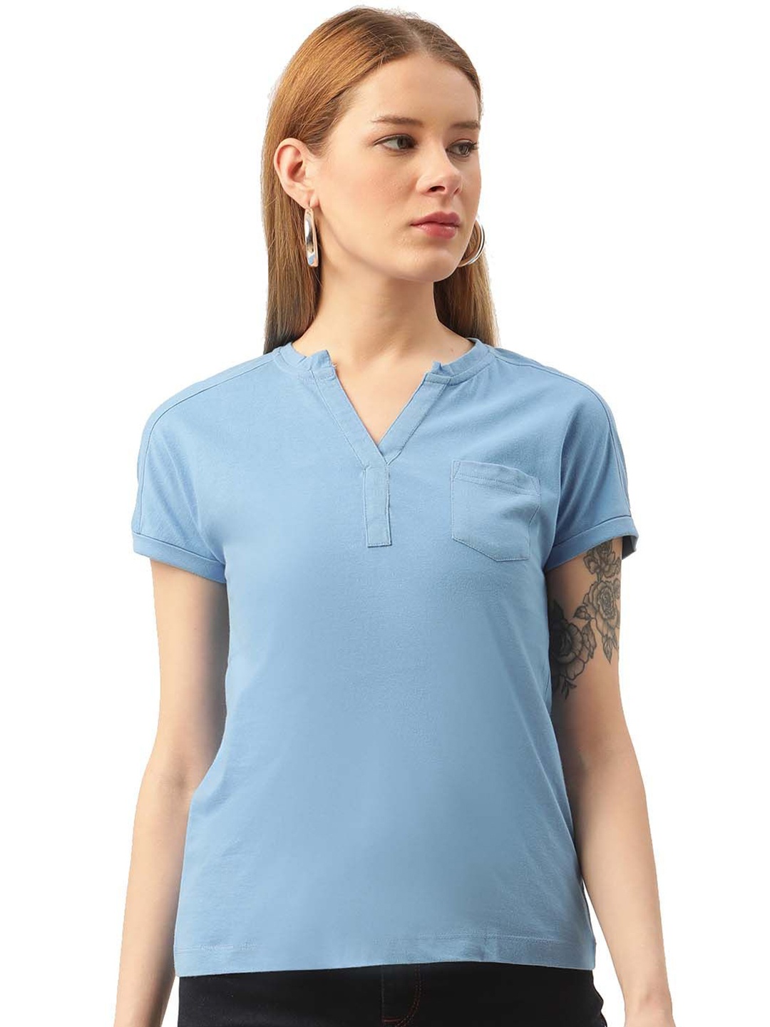 

AMSWAN Cotton Top, Blue