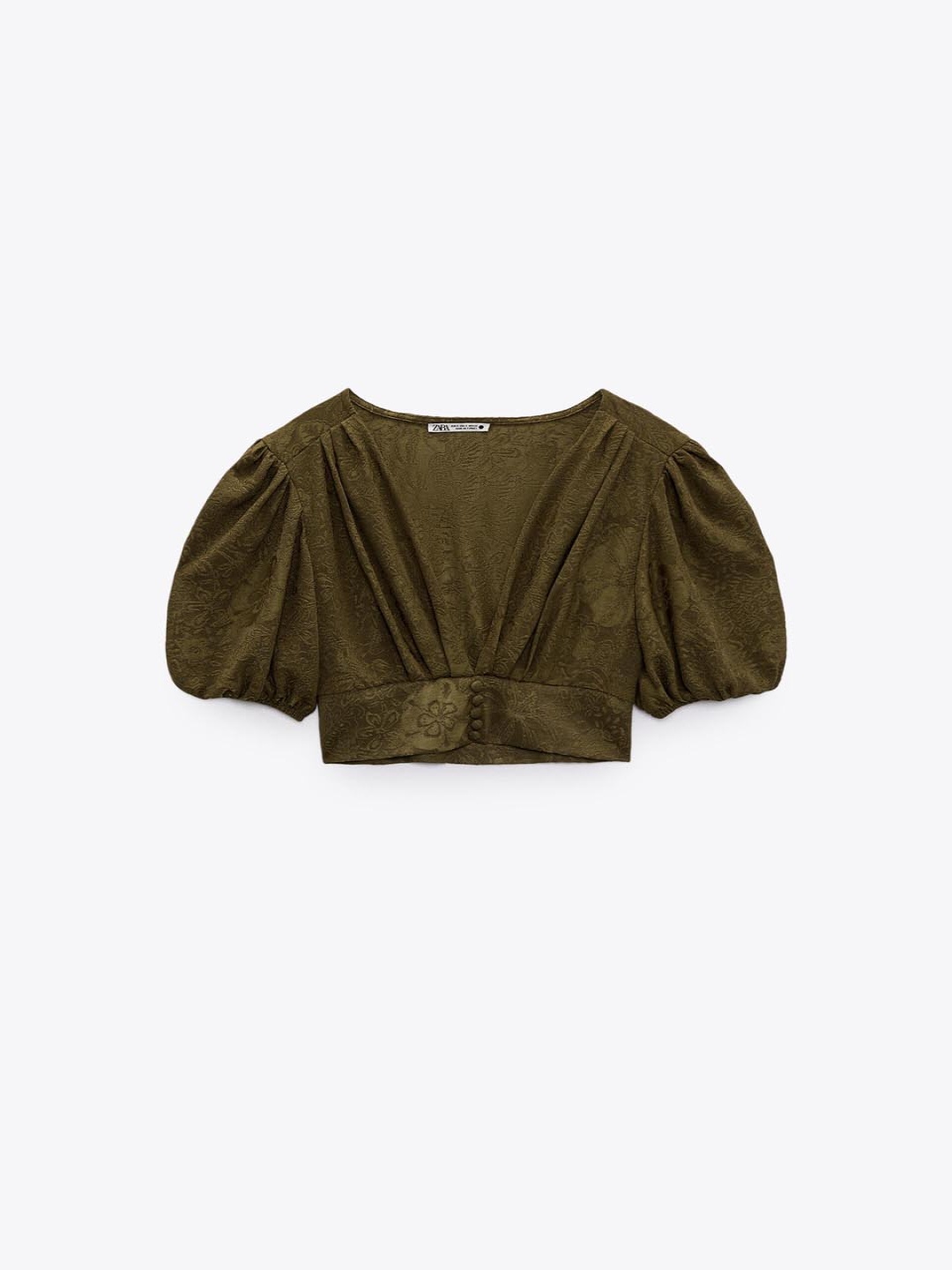 

ZARA Women Khaki Tops