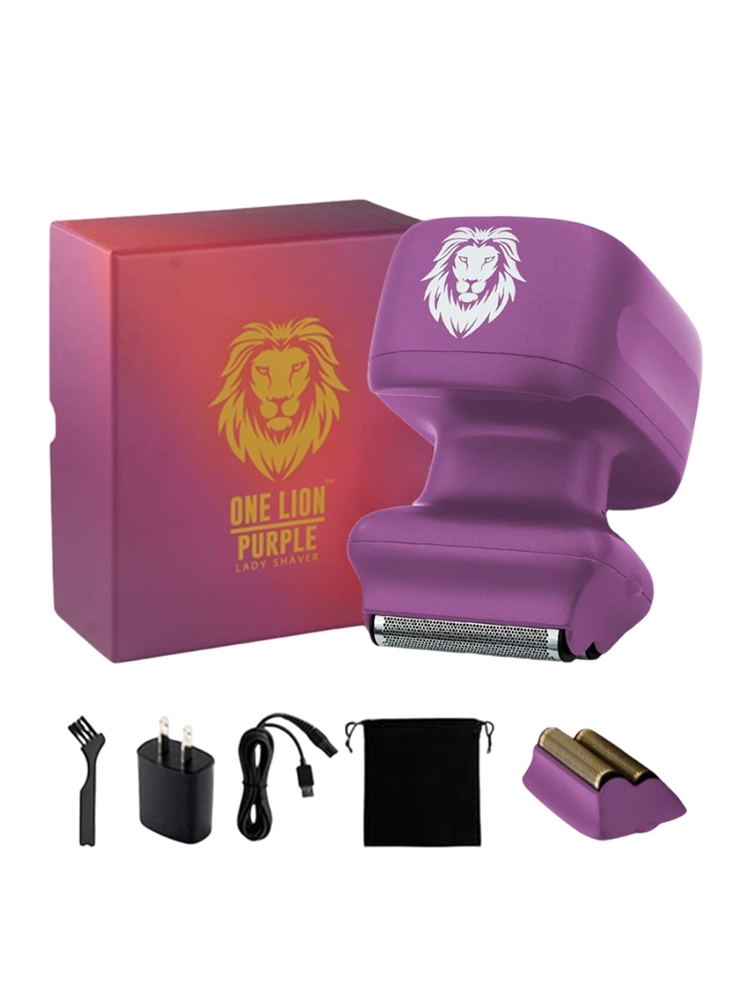 

Skull Shaver One Lion Purple Lady shaver