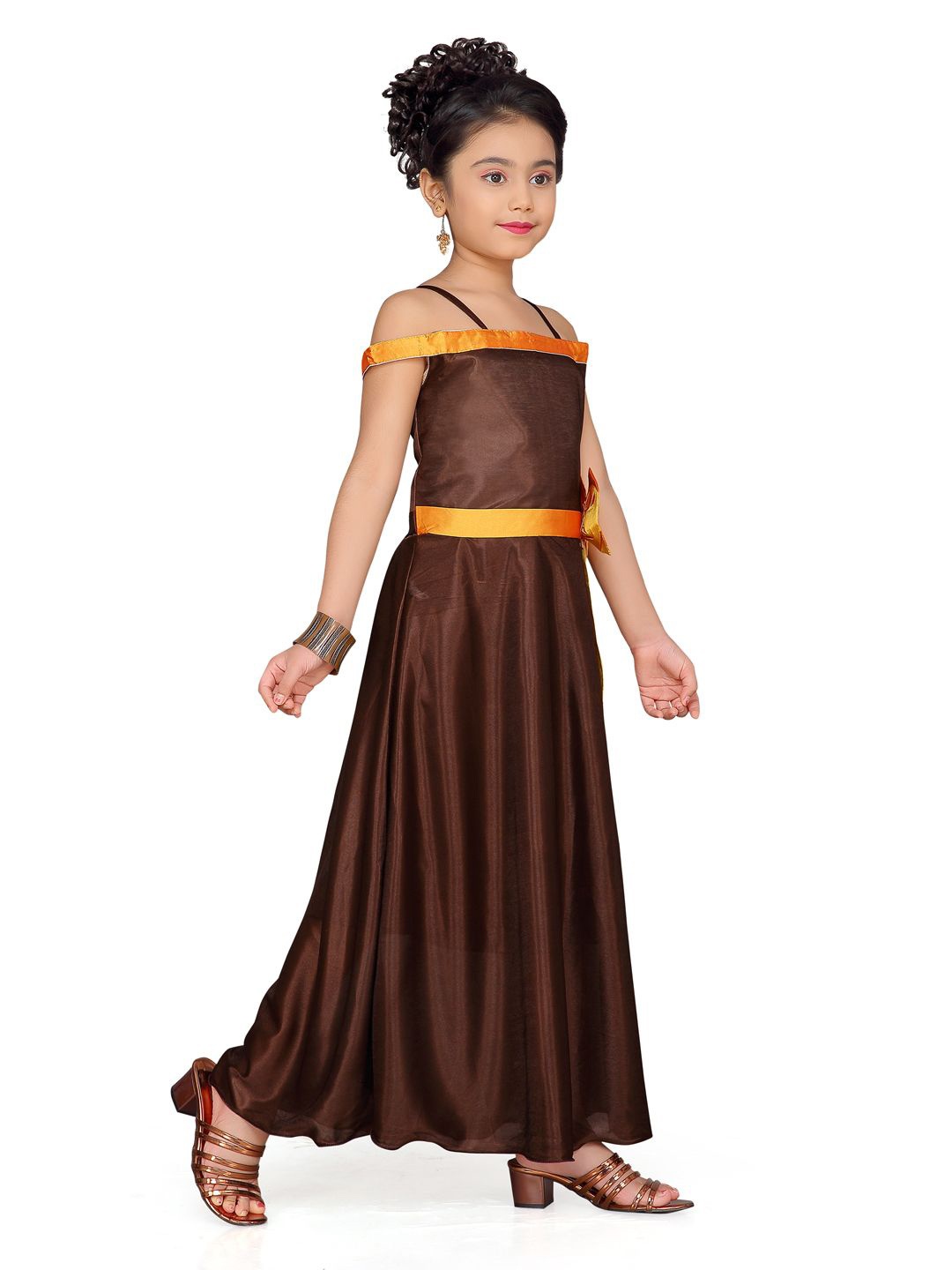 

HERE&NOW Maxi Dress, Brown