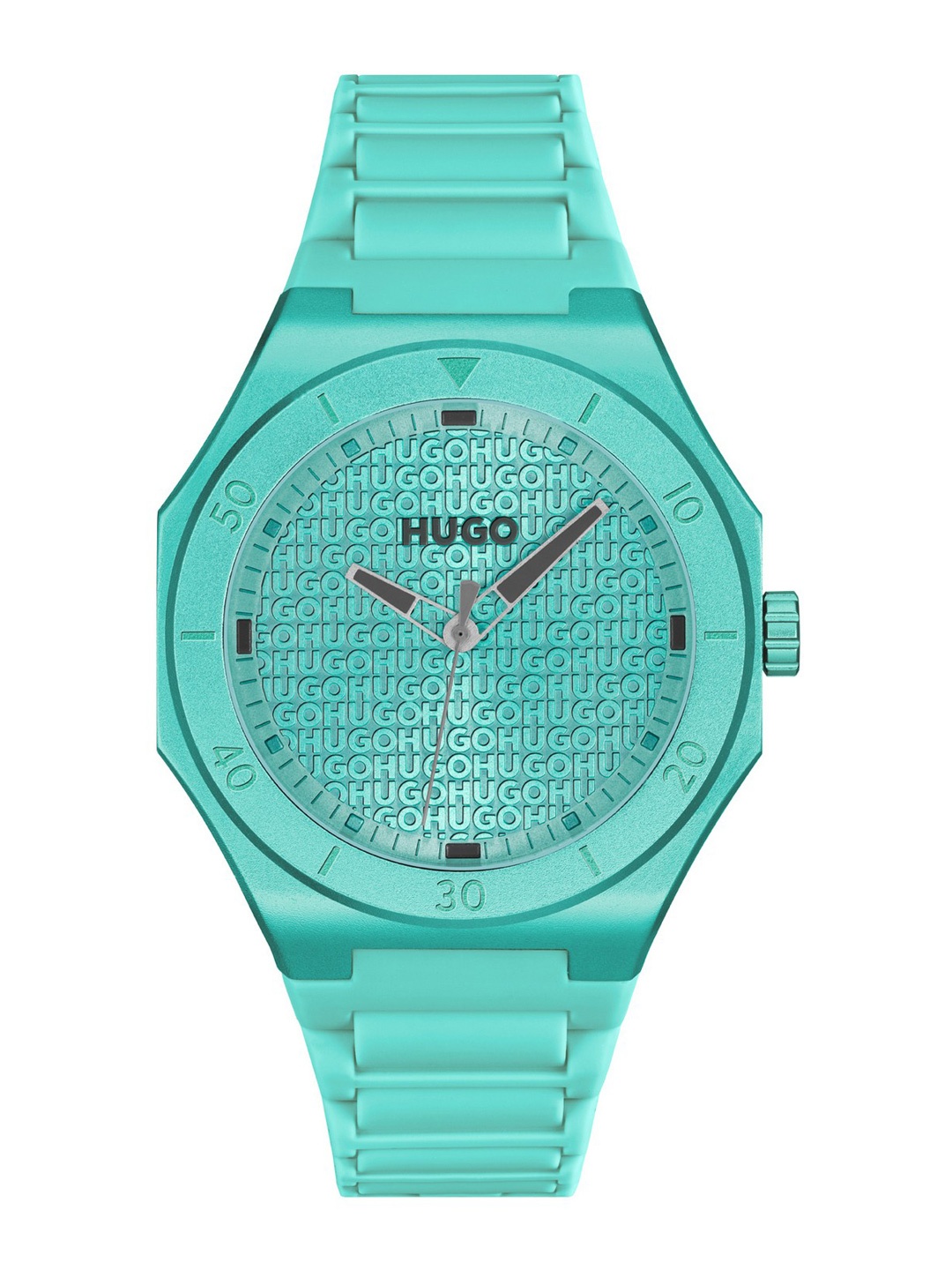 

HUGO Men Grail Light Analogue Watch 1530394, Green