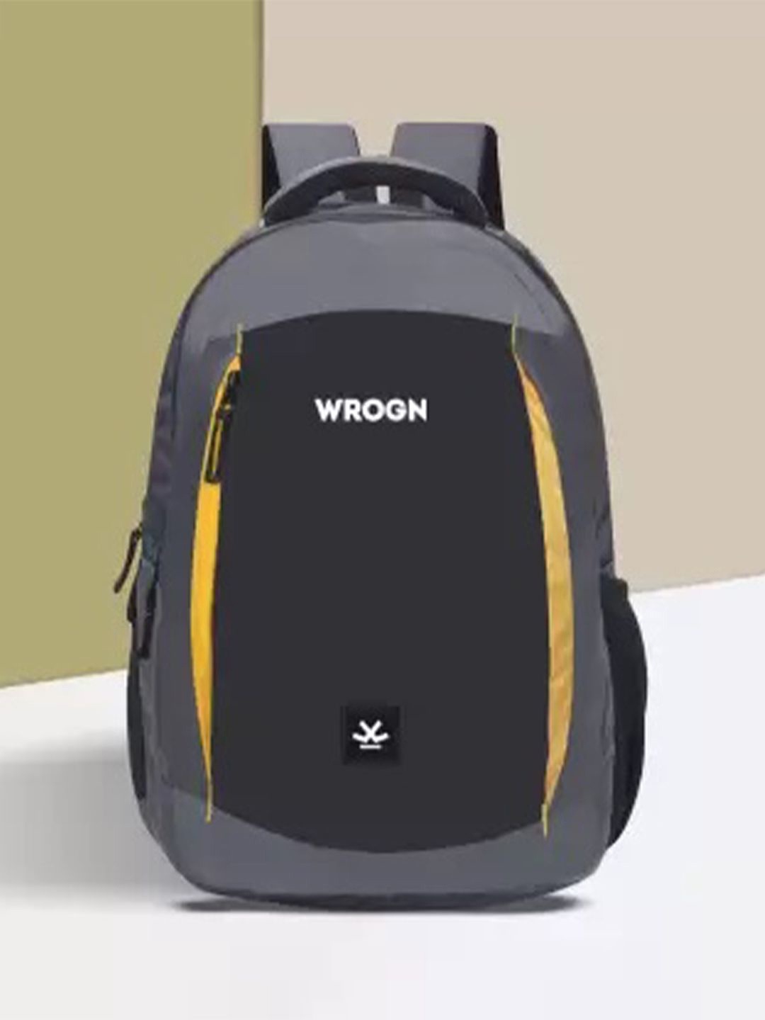 

WROGN Unisex Backpack, Black
