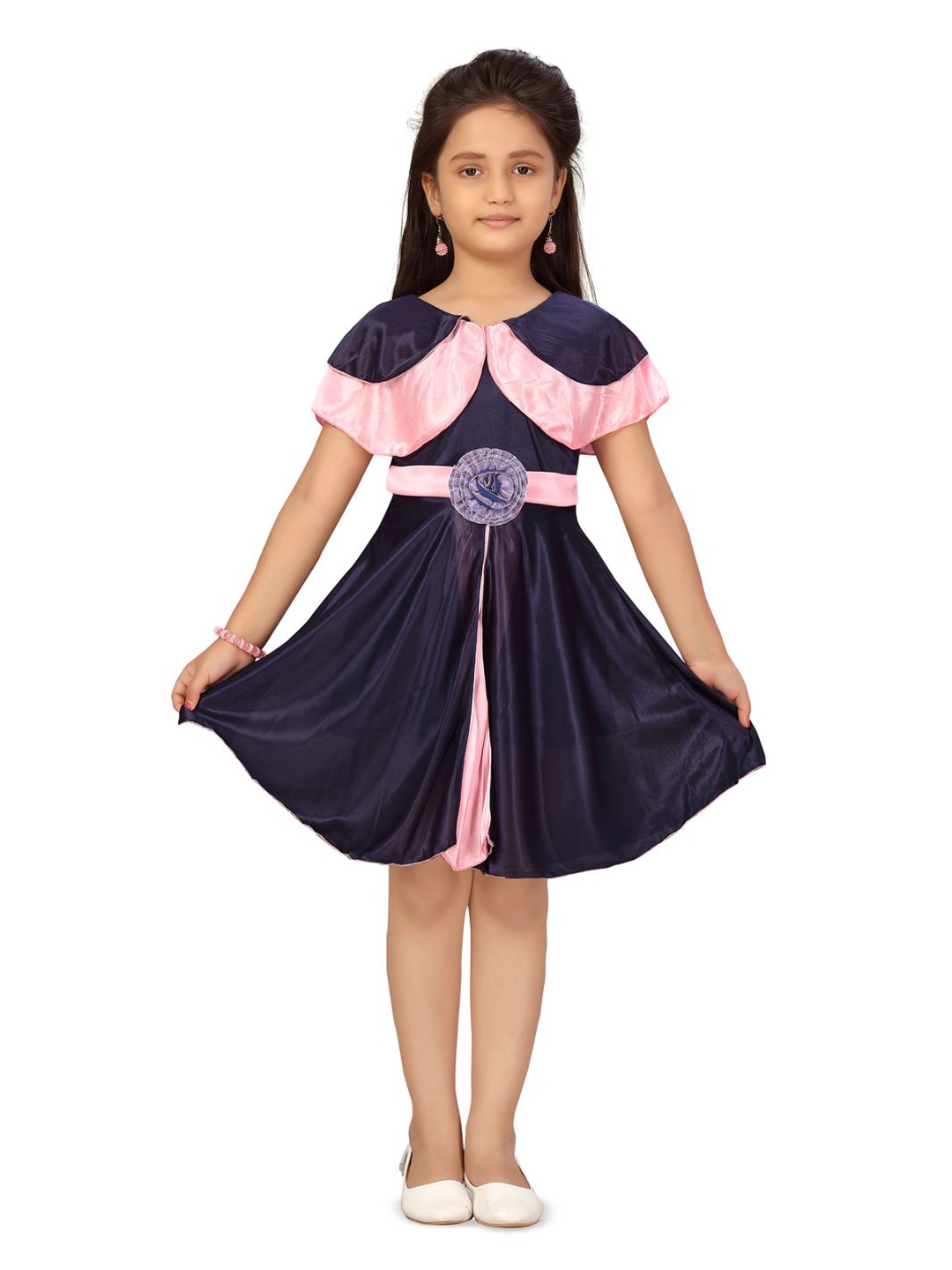 

BAESD Fit & Flare Dress, Blue