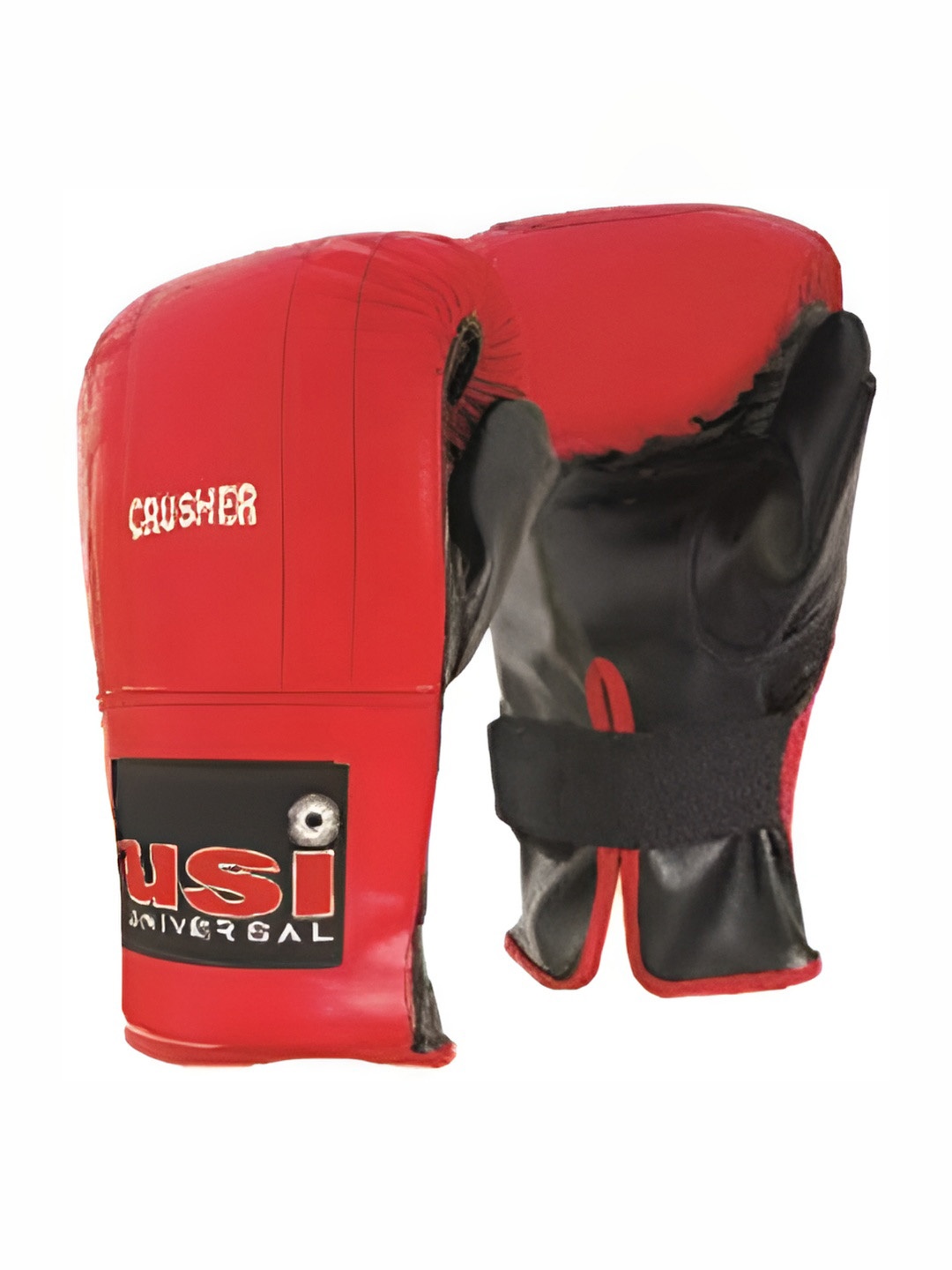 

USI UNIVERSAL THE UNBEATABLE 617EPU Crusher Bag Gloves, Red