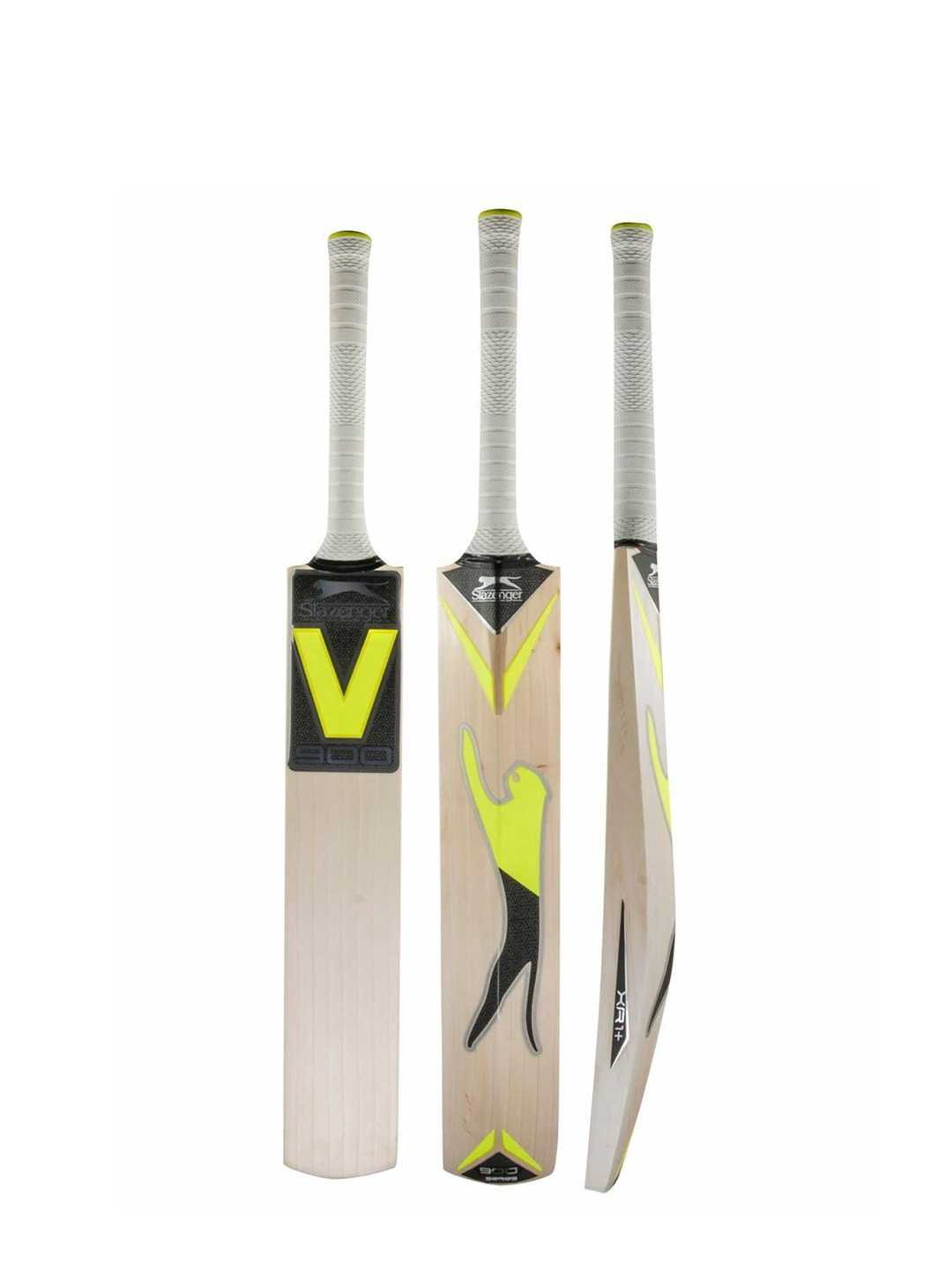 

Slazenger Unisex Kashmir Willow Curved Cricket Bat, Black
