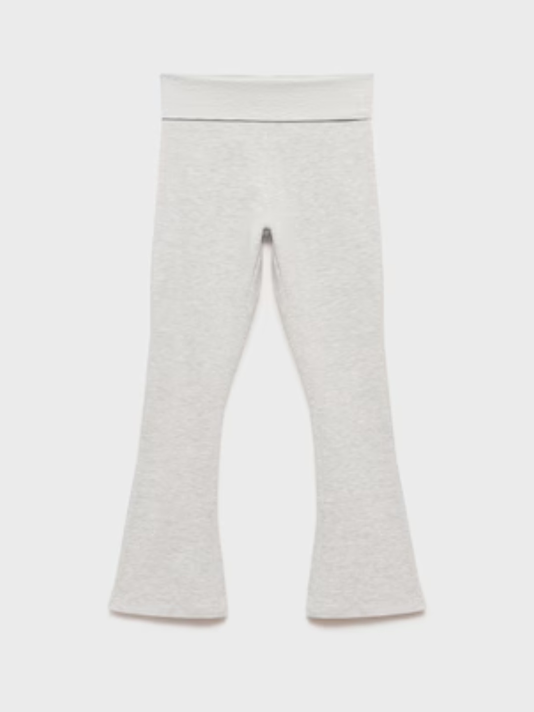 

Mango Kids Girls Flared Leggings, Grey melange