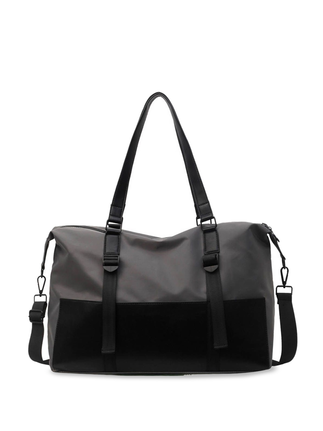 

StyleCast Colourblocked Oversized Bowling Shoulder Bag, Grey