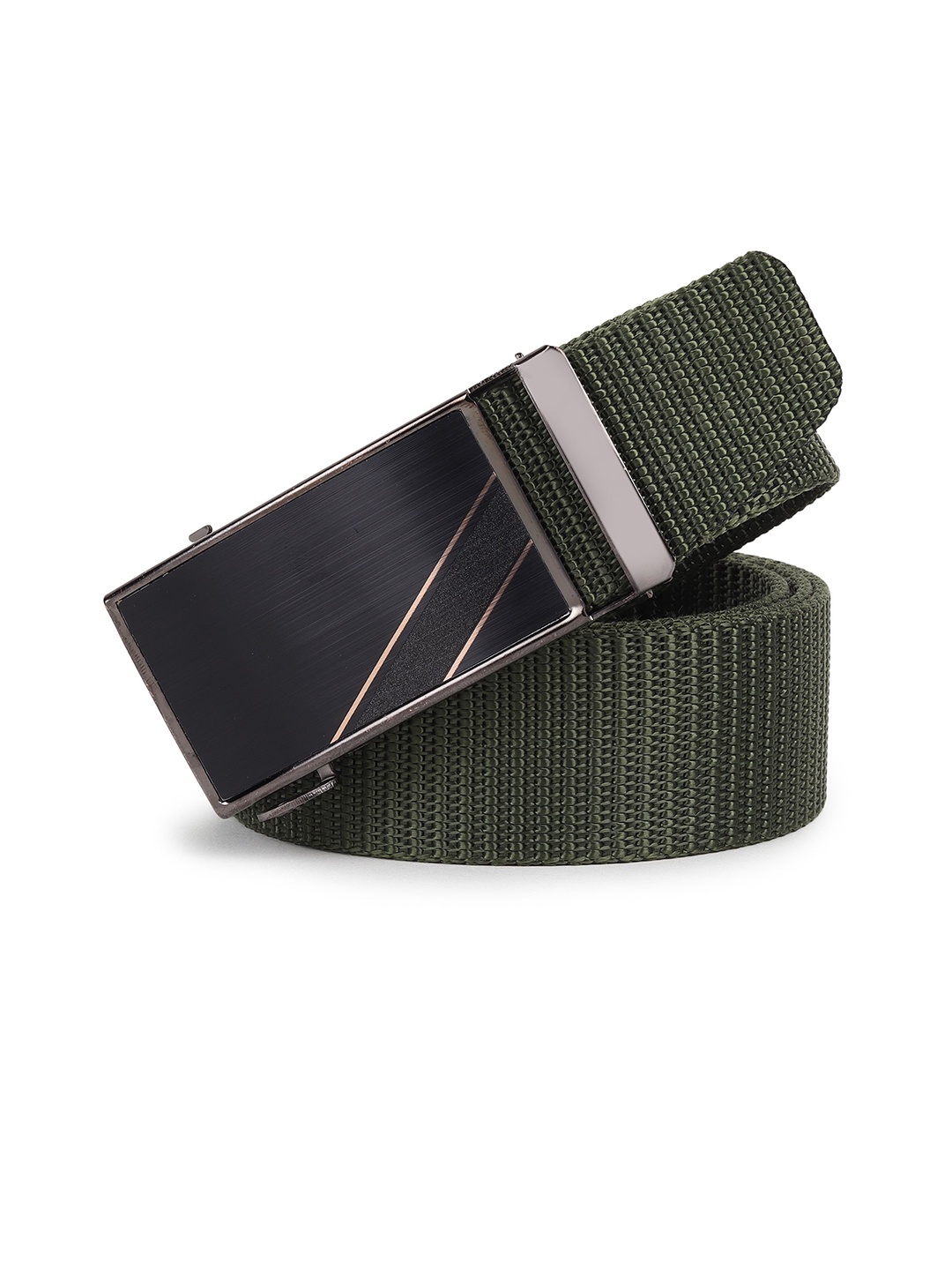 

Metronaut Men Textured Belt, Green