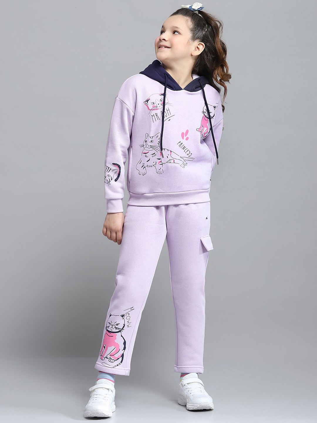 

Monte Carlo Girls Printed Tracksuits, Lavender