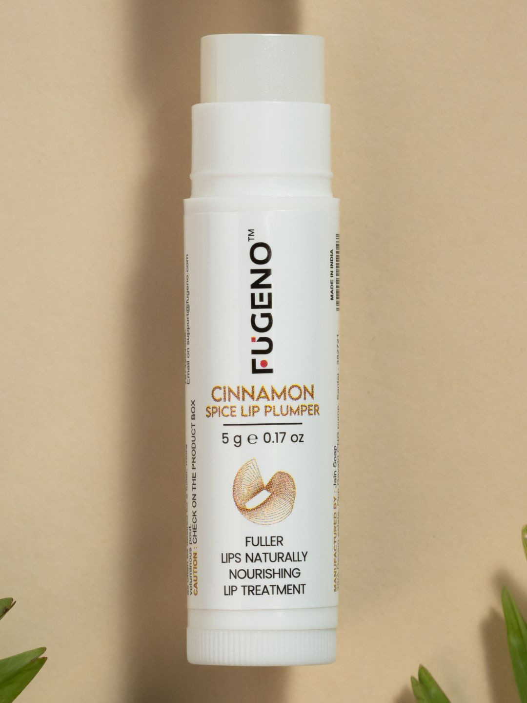 

FUGENO Cinnamon Spice Lip Plumper - 5 g, Transparent