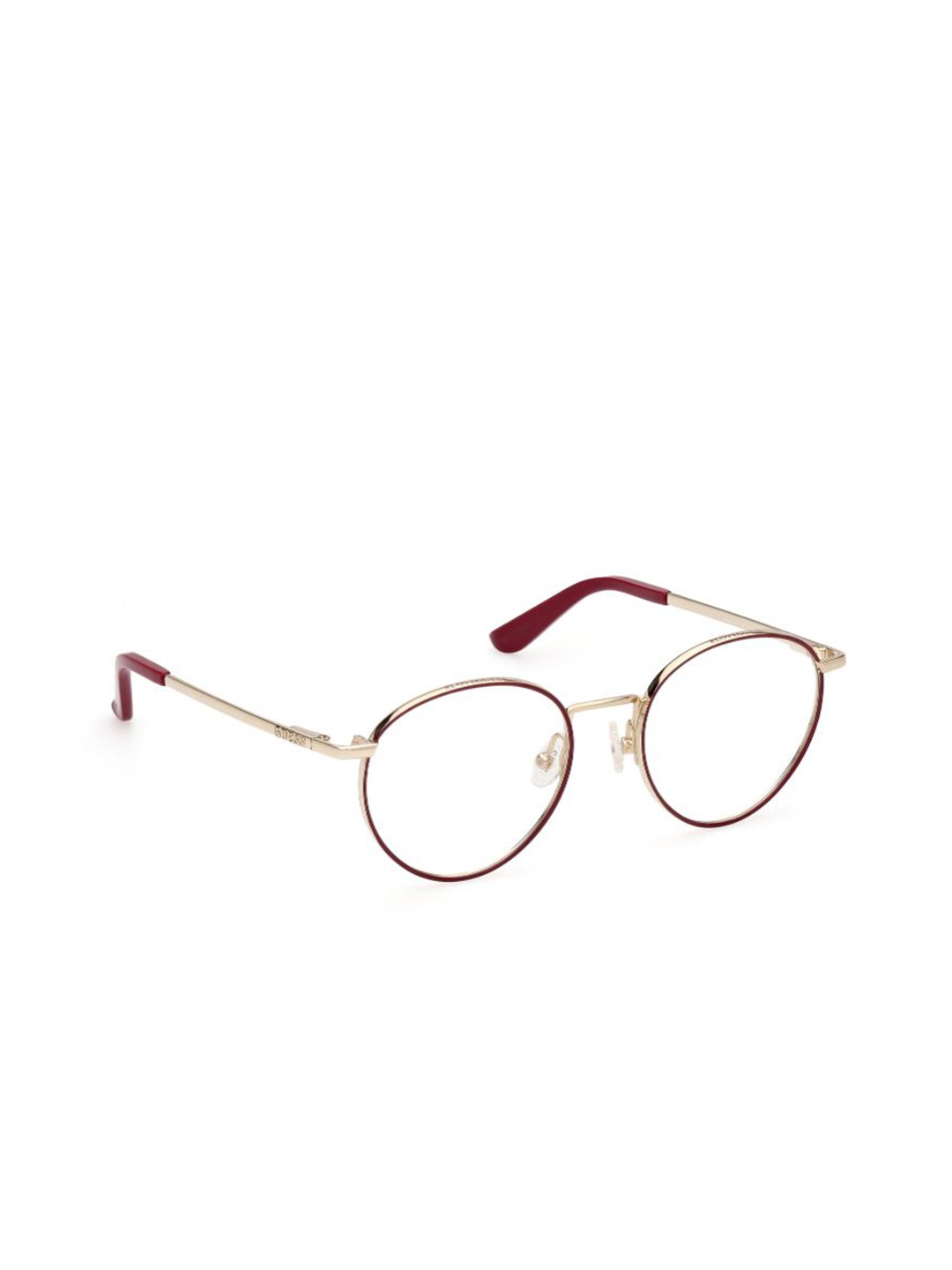 

GUESS Women Full Rim Round Frames, Pink