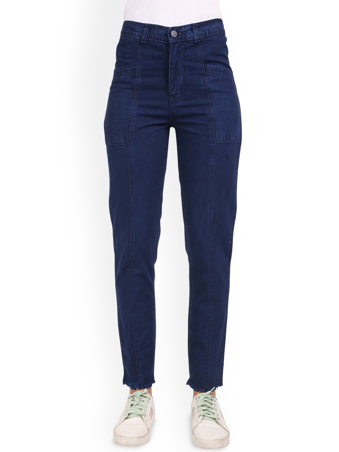 

CEFALU Women Comfort Stretchable Jeans, Blue