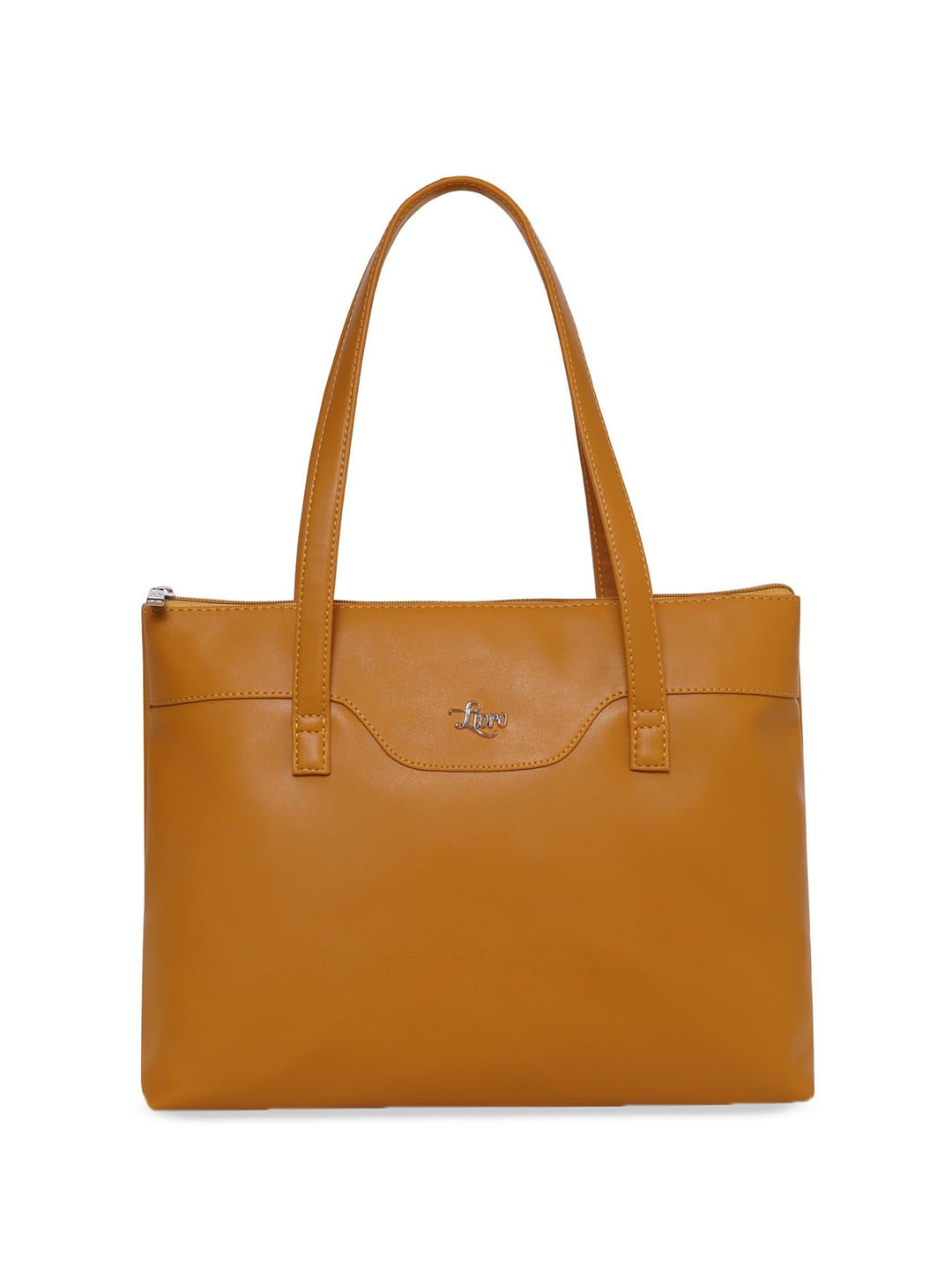 

LIVRO Floral Structured Tote Bag, Yellow