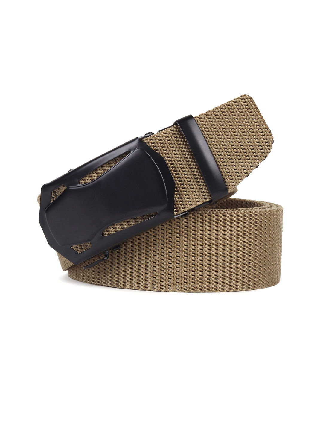 

Metronaut Men Textured Belt, Cream