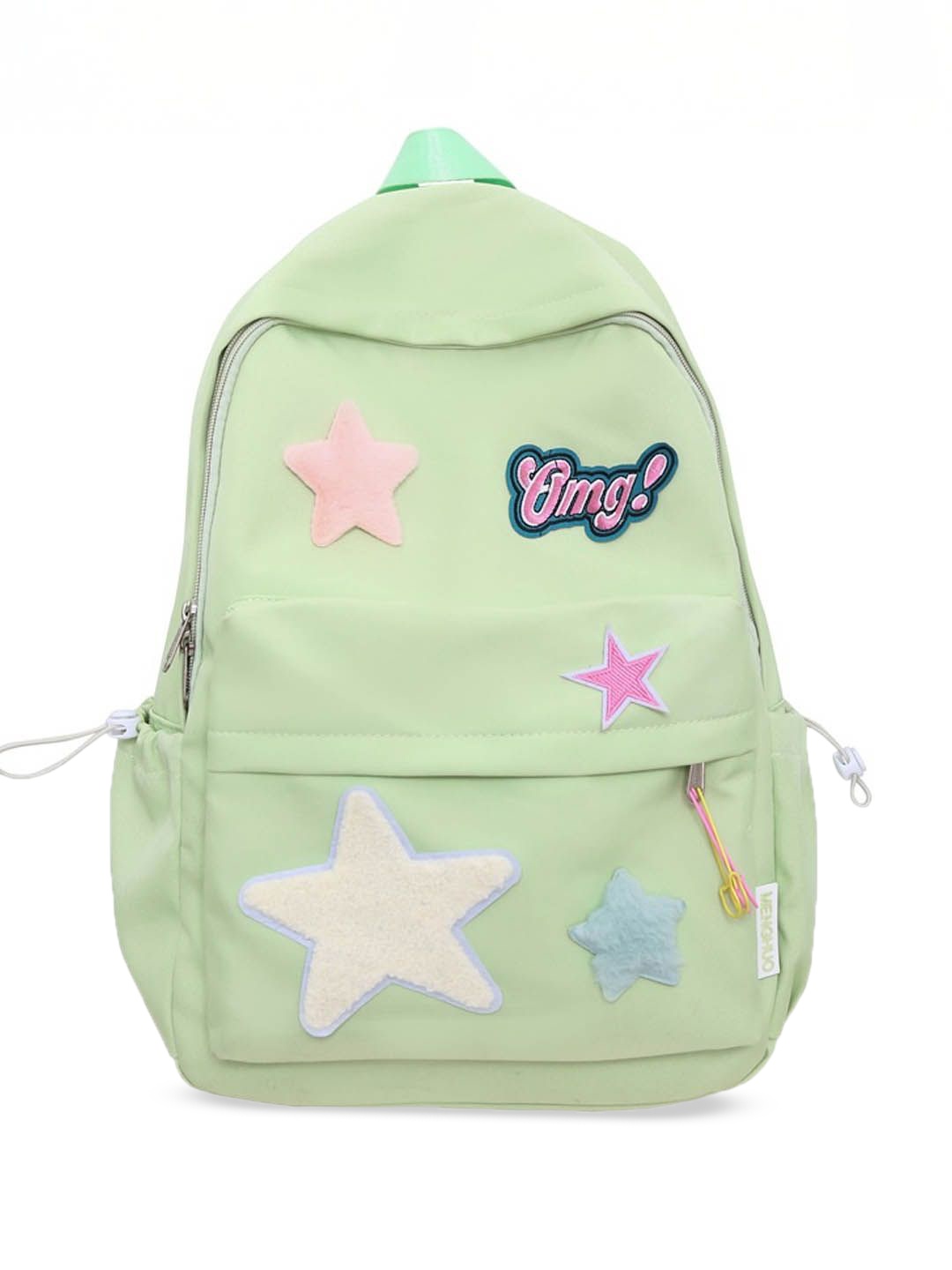 

StyleCast Bucket Tote Bag with Applique, Green