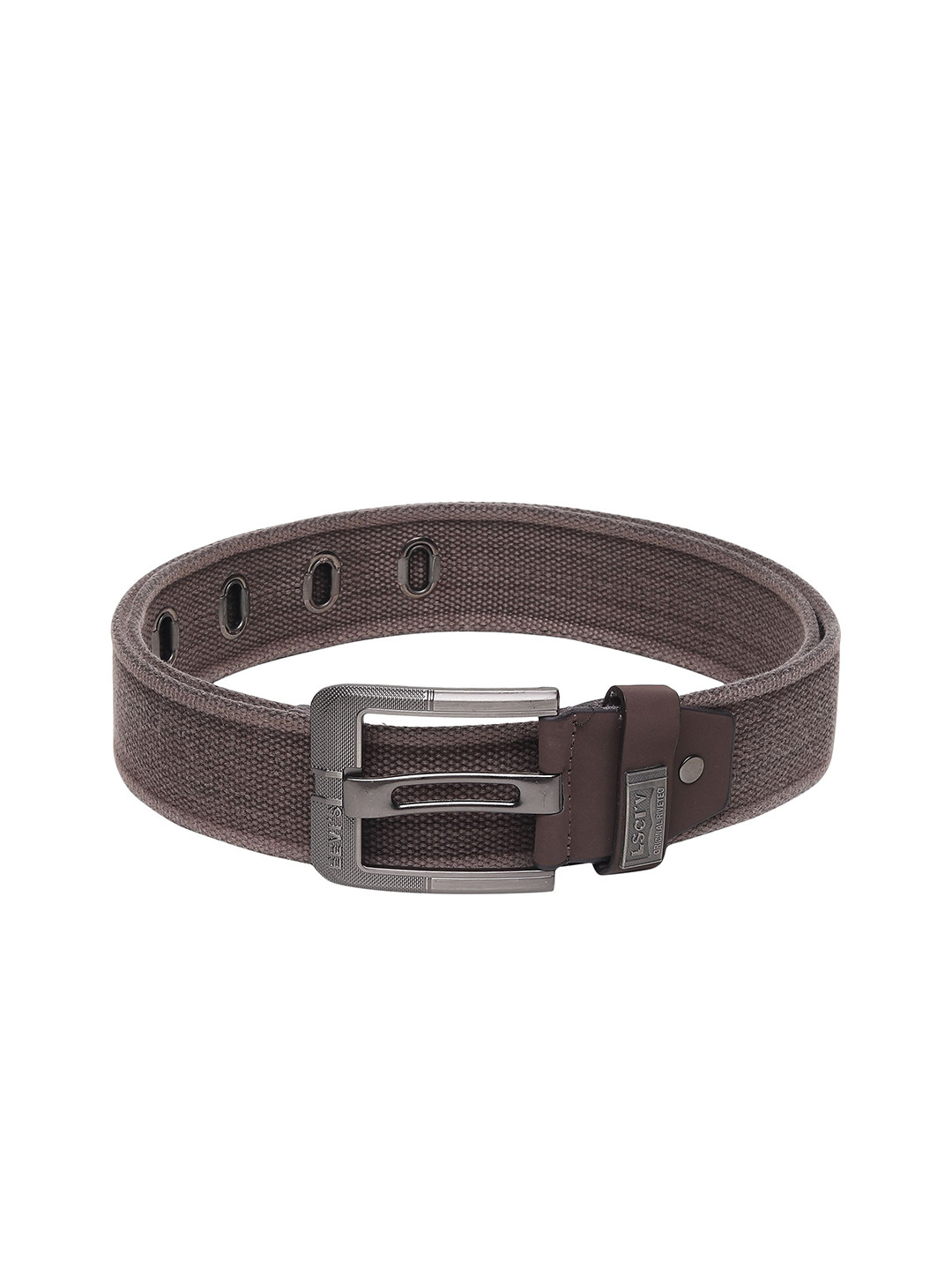 

Metronaut Men Textured Formal Belt, Brown