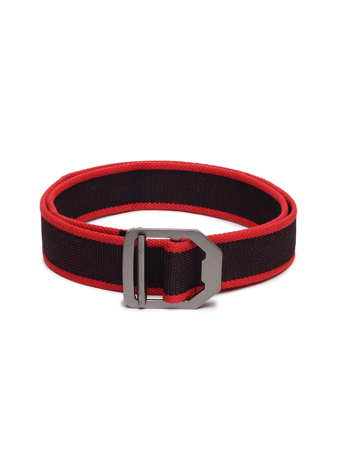 

Metronaut Men Textured Belt, Red