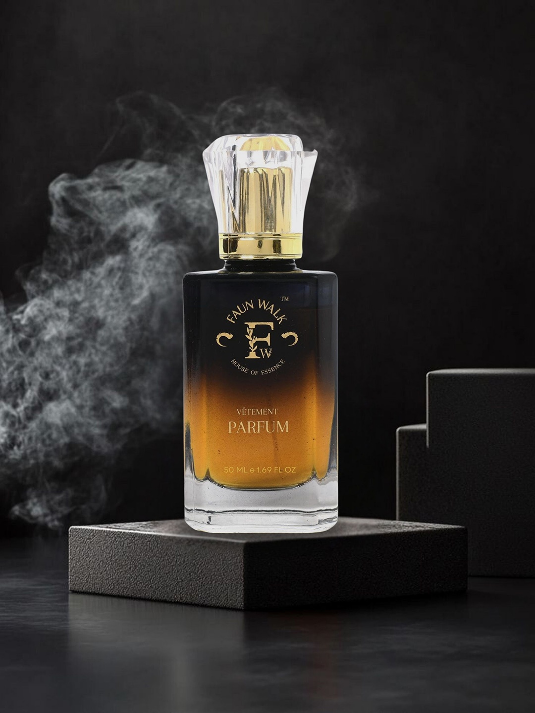 

FAUNWALK Men Balkan Atlis Long Lasting Perfume - 50ml, Black