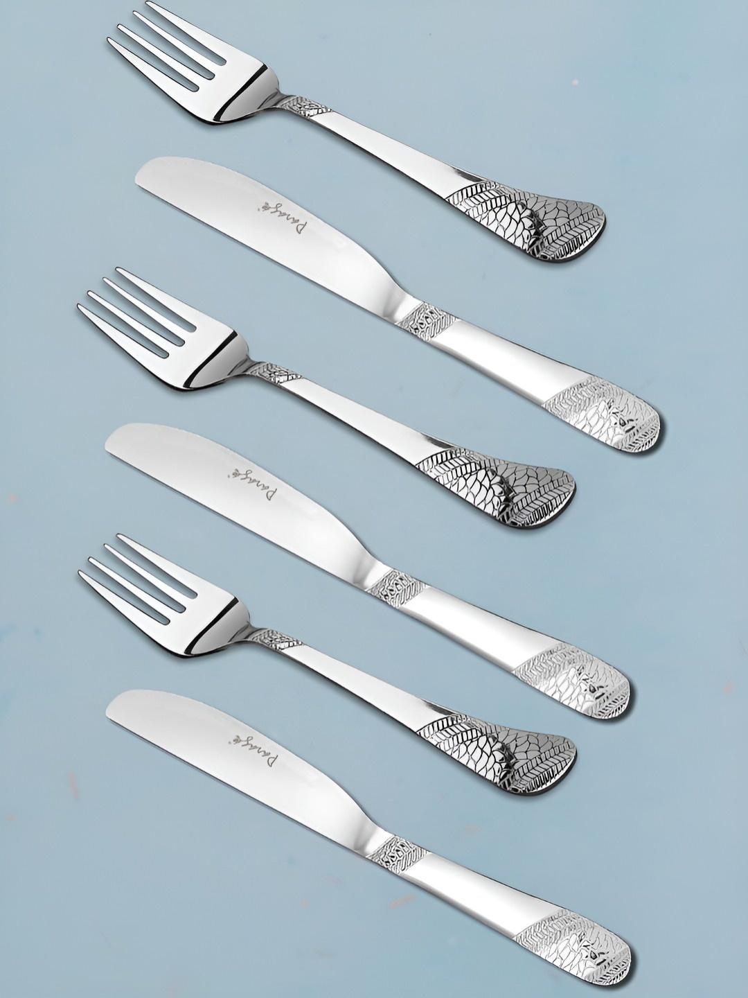 

Parage Silver-Toned 6 Pieces Stainless Steel Cutlery Set