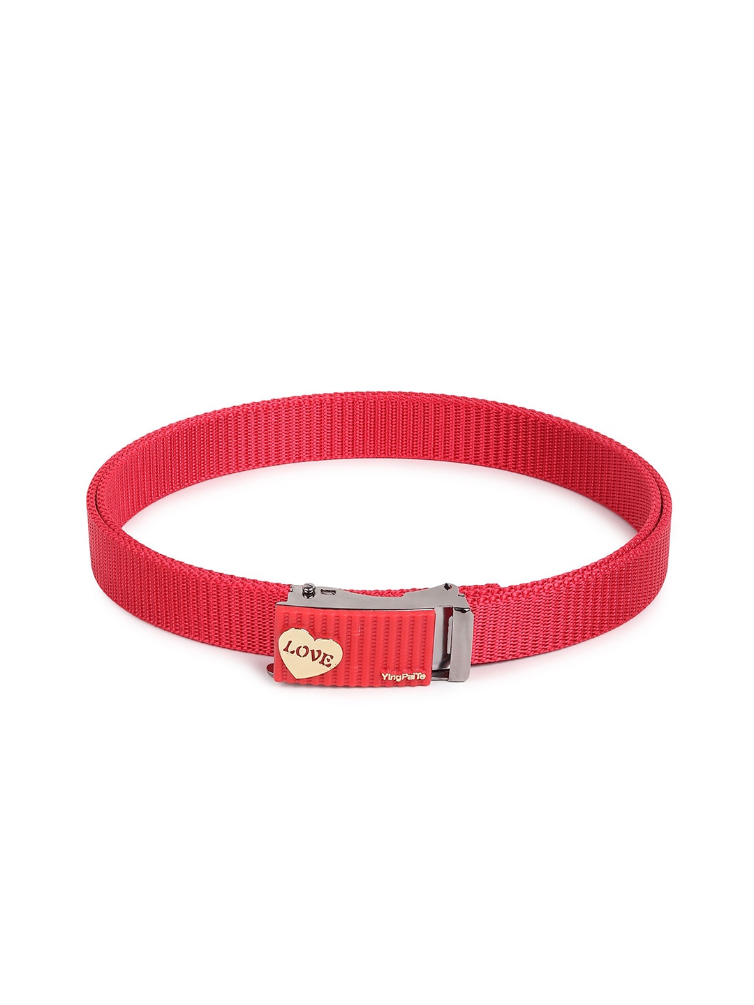 

Metronaut Men Textured Belt, Red