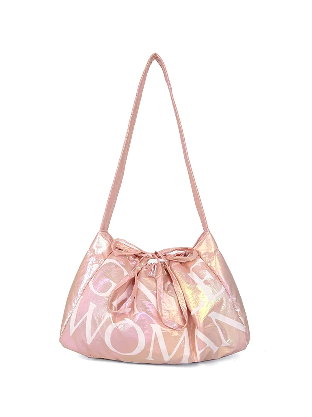 

StyleCast Structured Shoulder Bag with Bow Detail, Pink