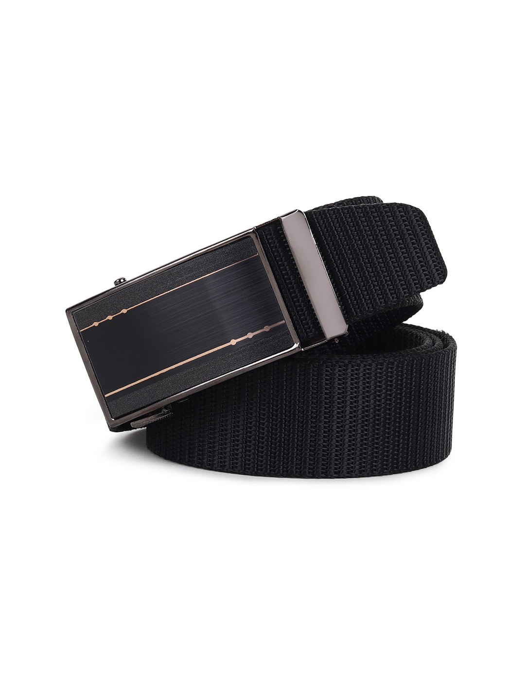 

Metronaut Men Textured Belt, Black