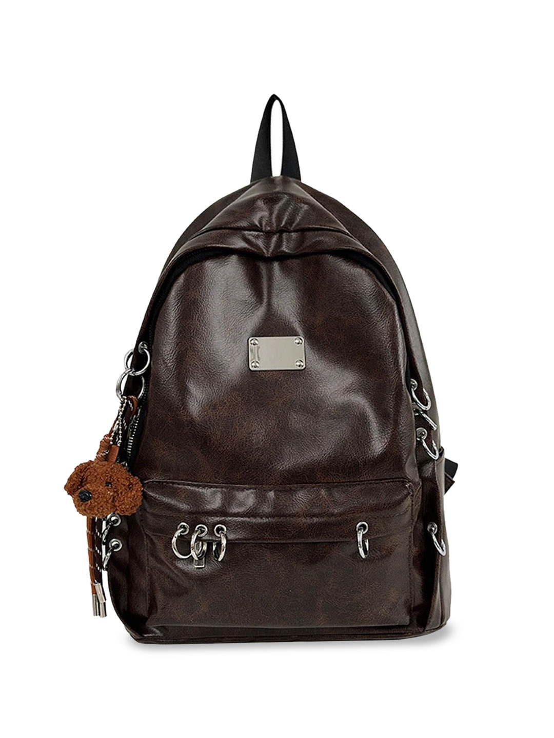 

StyleCast Structured Handheld Bag with Tasselled, Brown