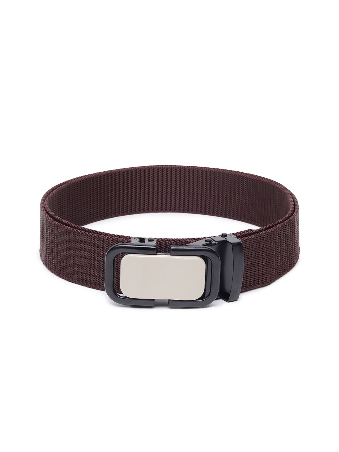 

Metronaut Men Woven Design Belt, Brown