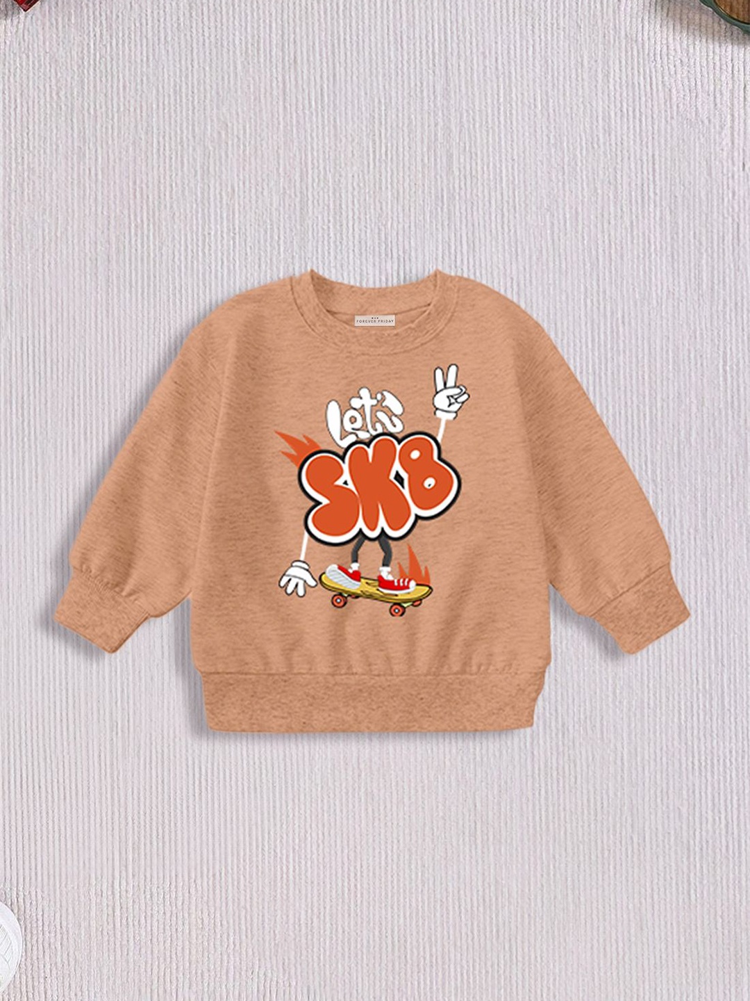 

FOREVER FRIDAY Boys Sweatshirt, Peach