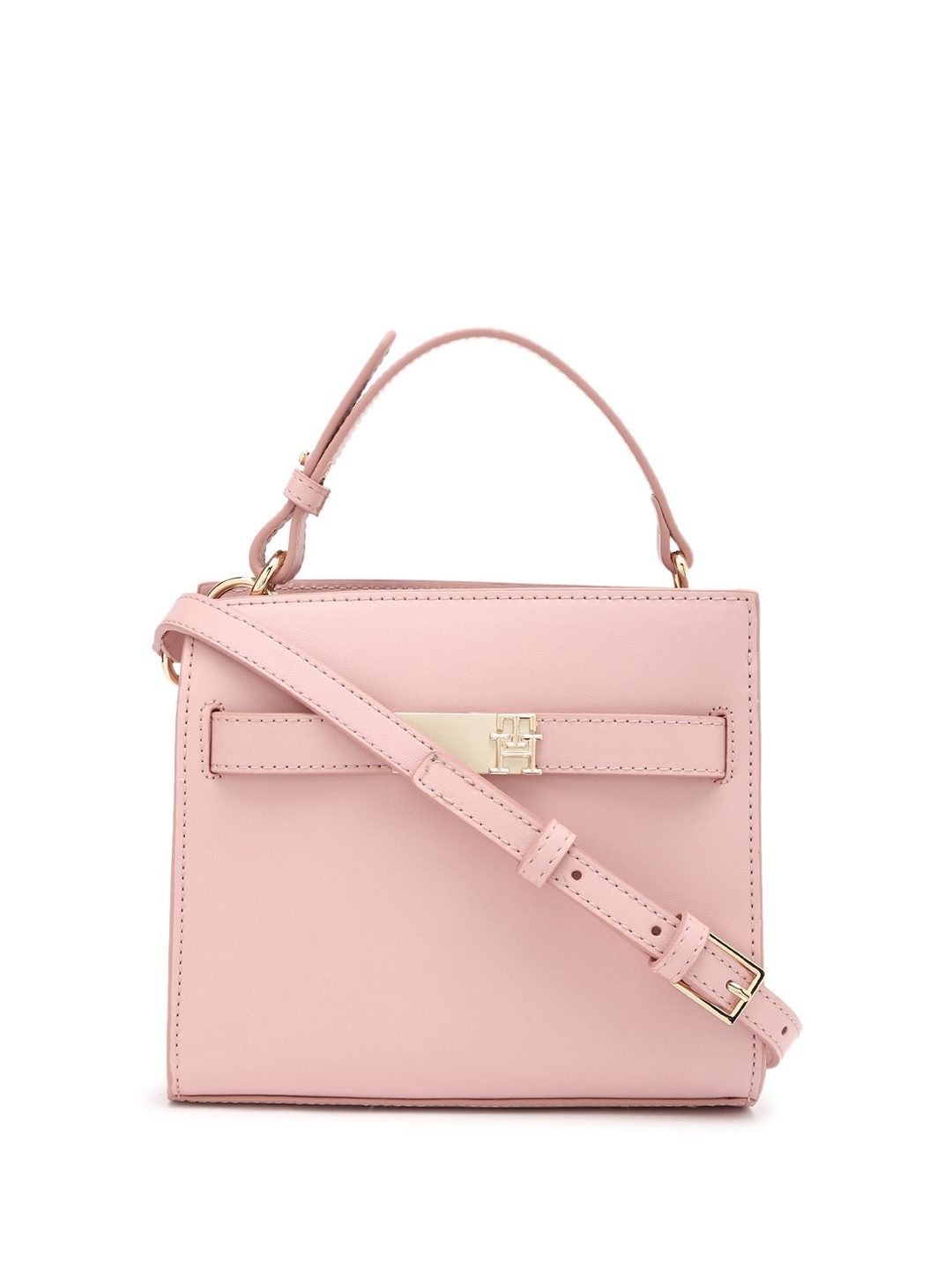 

Tommy Hilfiger PU Structured Sling Bag, Pink