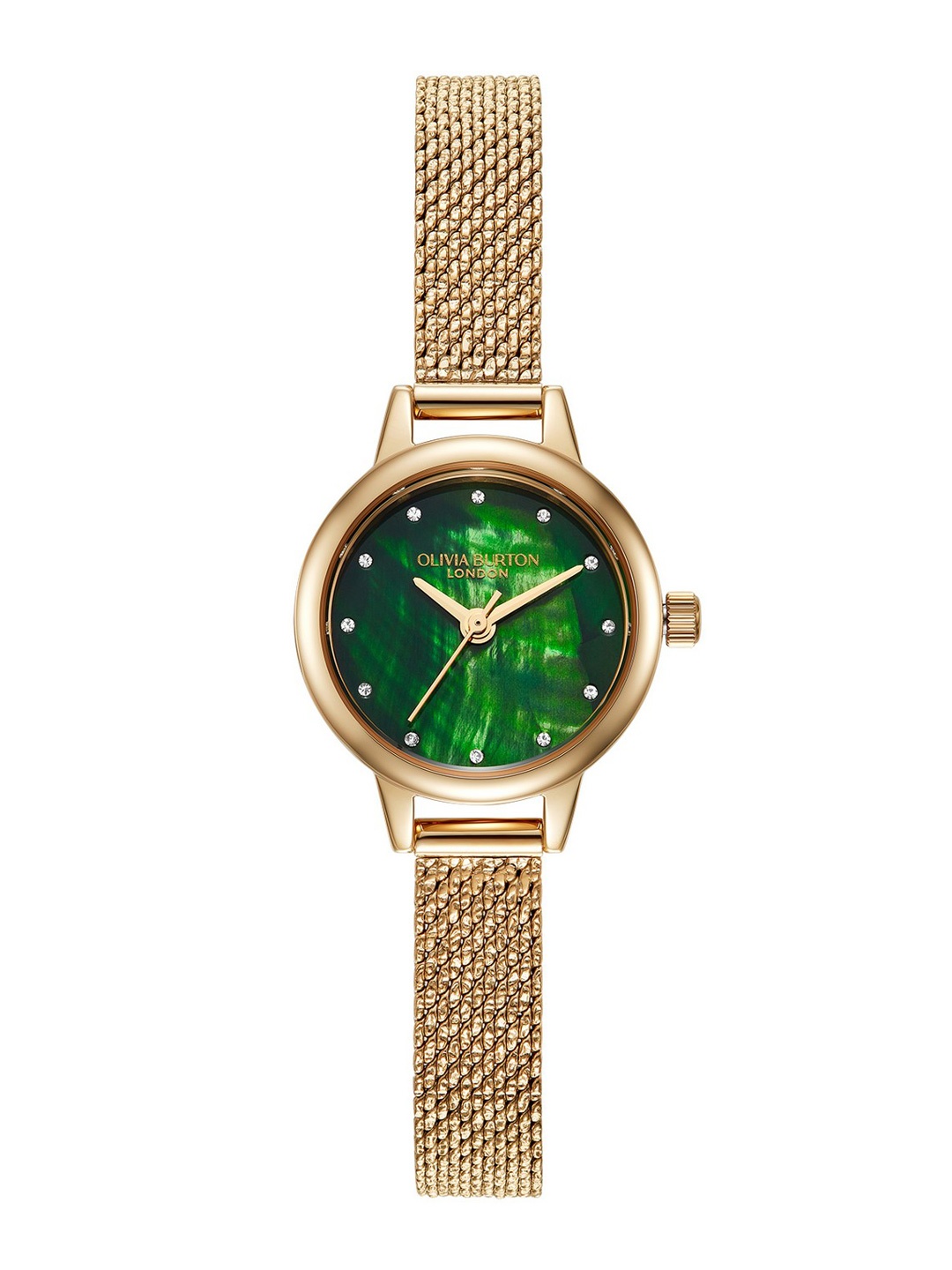 

Olivia Burton Women Mini Dial Analogue Watch 24000121, Green