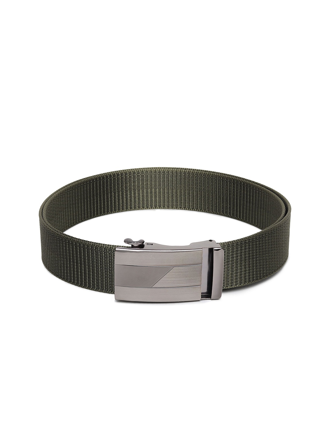 

Metronaut Men Textured Belt, Green