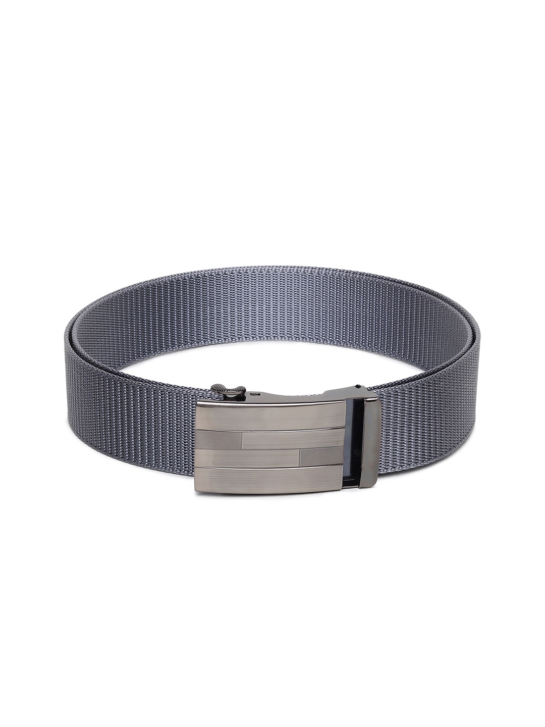 

Metronaut Men Textured Belt, Grey