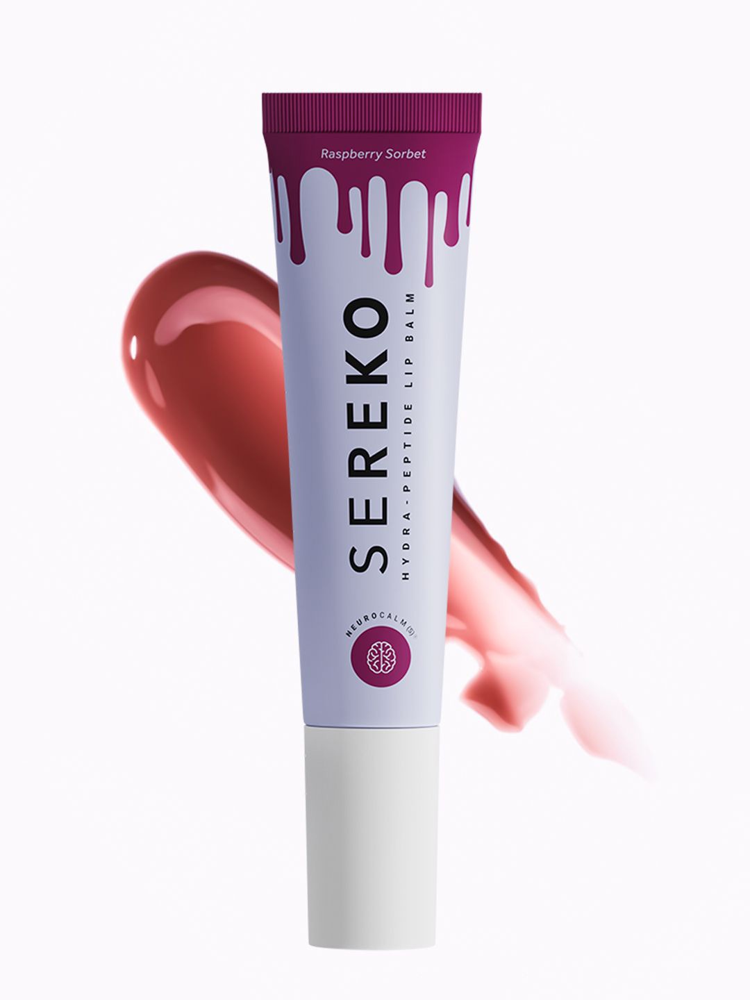 

SEREKO Hydra-Peptide Clear Lip Balm - 8 g - Raspberry Sorbet, Purple