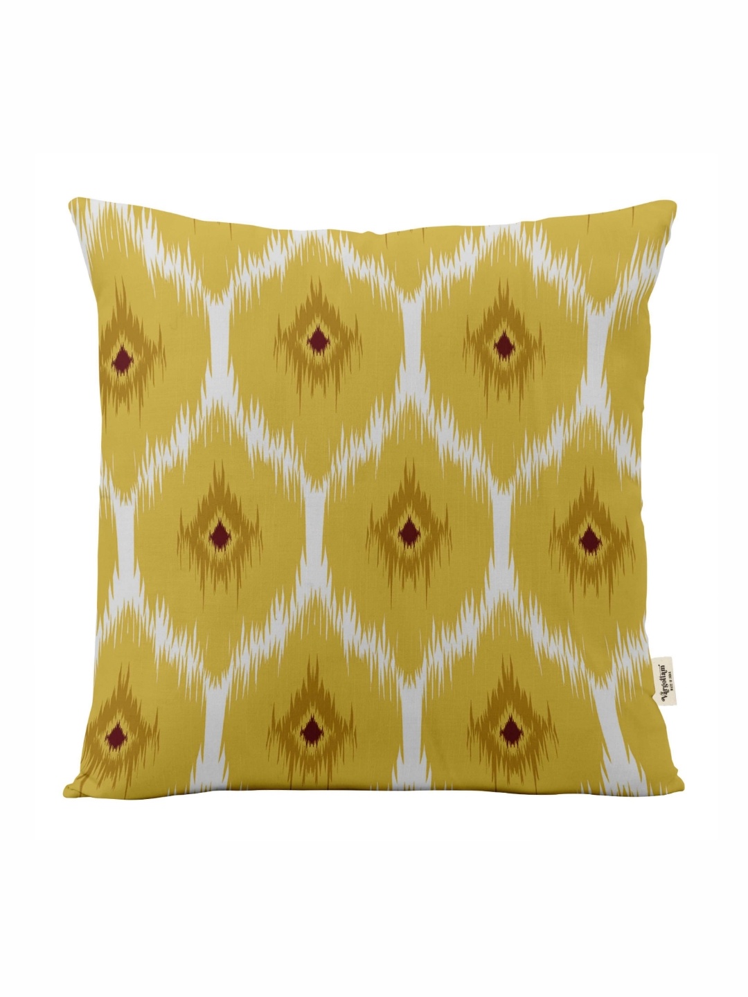 

Vargottam Yellow & White Set of 5 Ethnic Motifs Square Cushion Covers