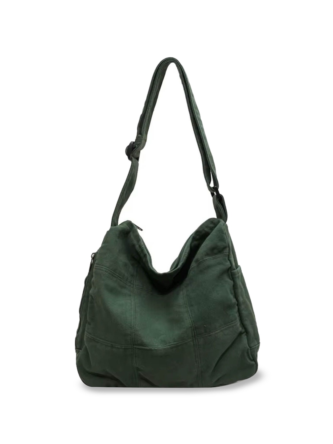 

StyleCast Textured Swagger Shoulder Bag with Quilted, Green