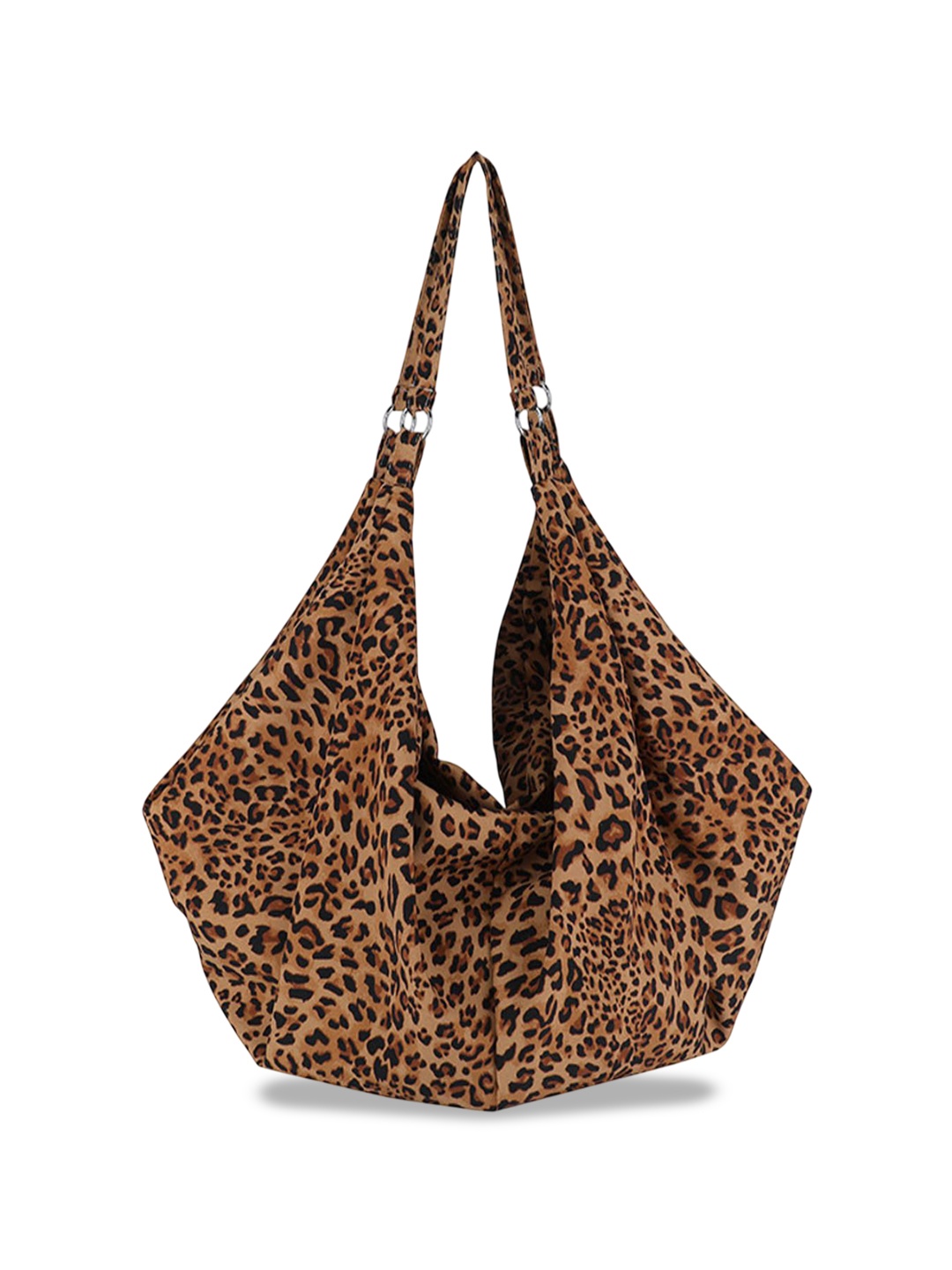 

StyleCast Printed Shopper Hobo Bag with Bow Detail, Na
