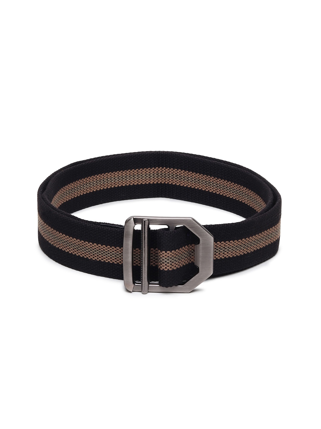 

Metronaut Men Textured Formal Belt, Black