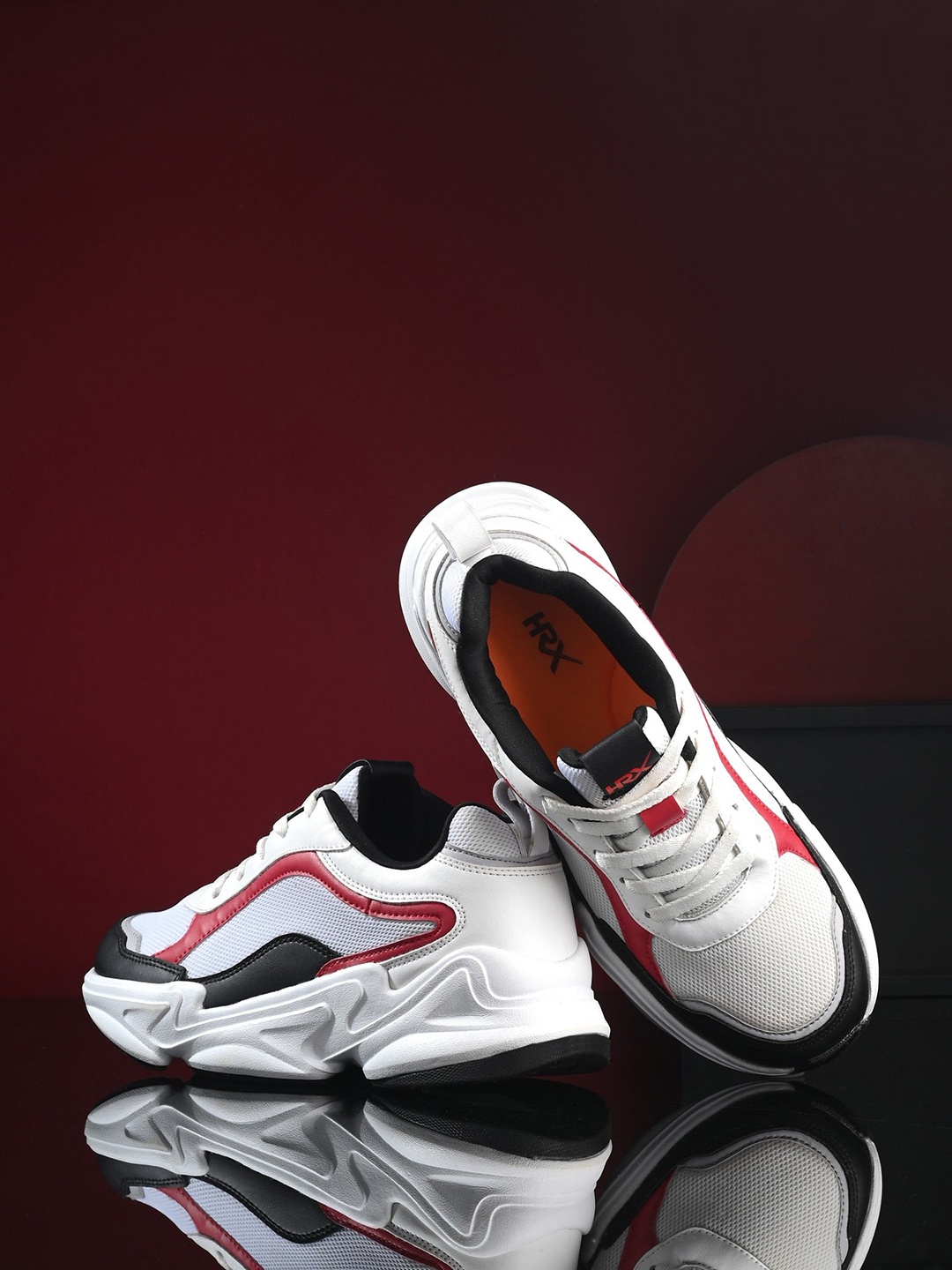 

HRX by Hrithik Roshan Men Lace-Ups Sneakers, Off white