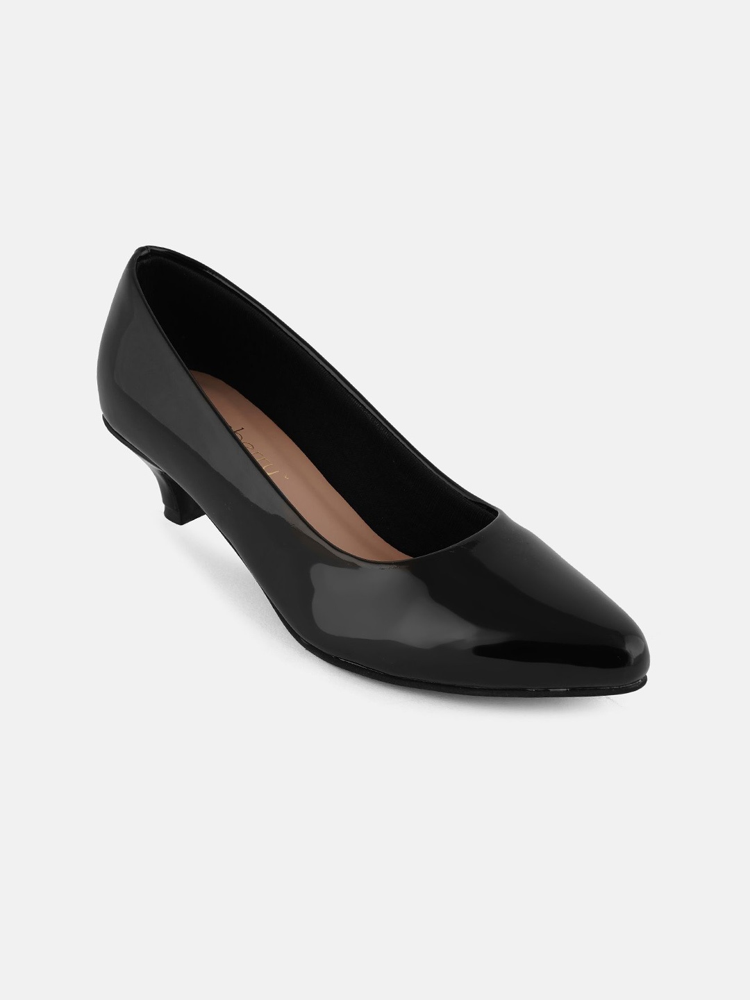 

DressBerry Women Kitten Sandals, Black