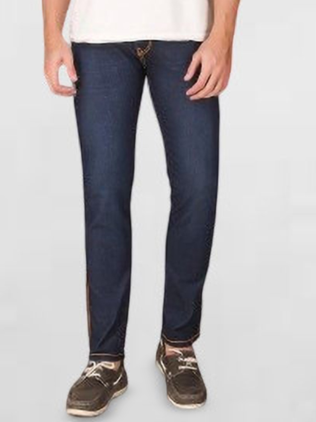 

Podge Men Slim Fit Light Fade Jeans, Blue