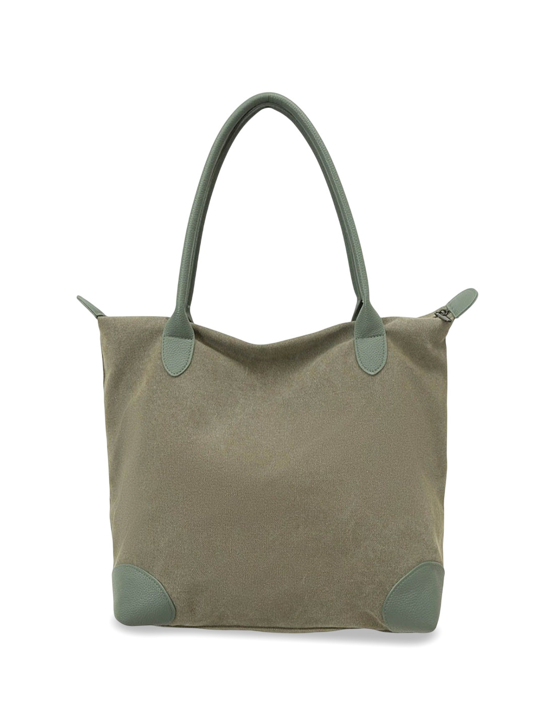 

StyleCast Oversized Structured Handheld Bag with Quilted, Green
