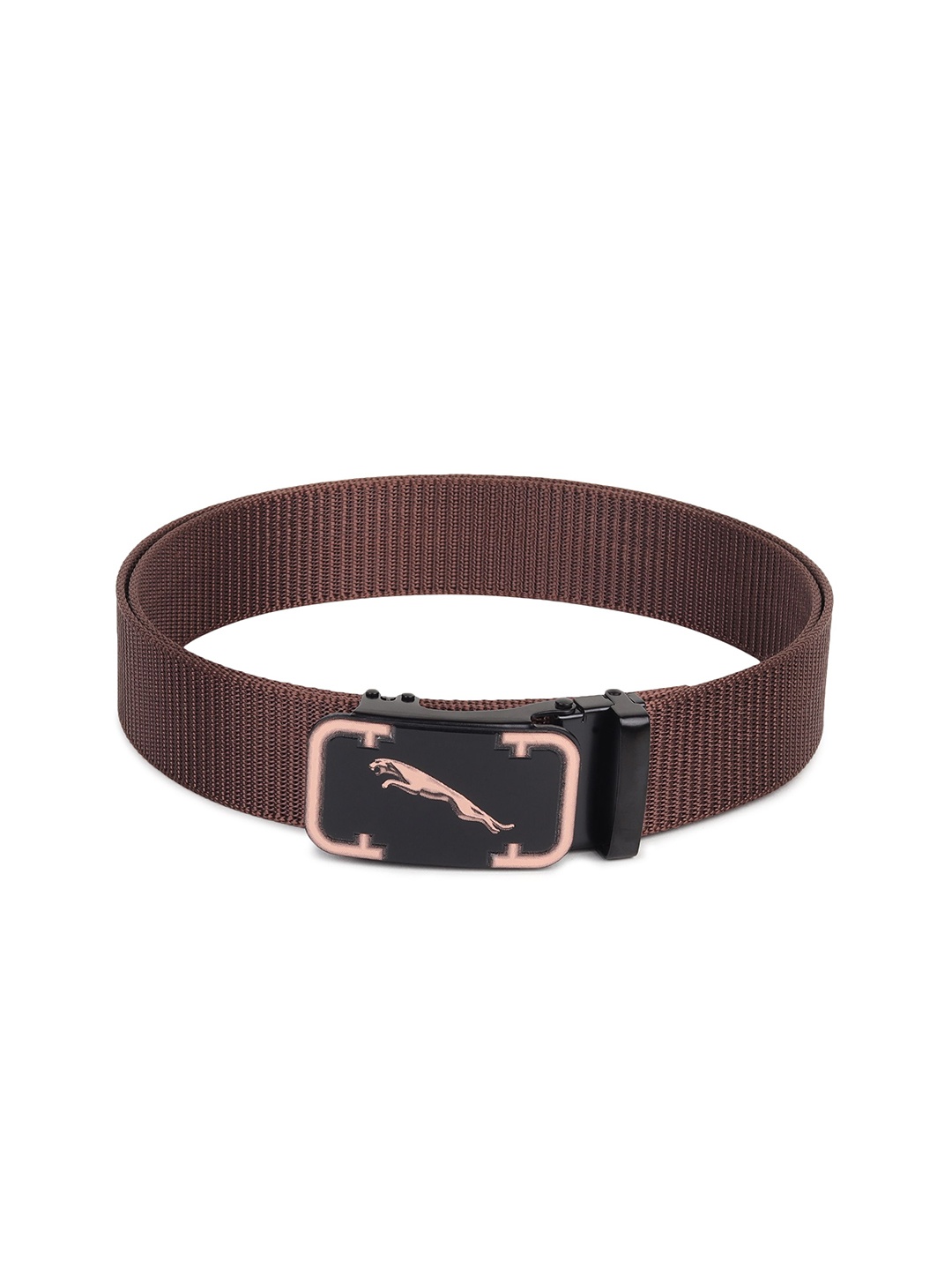 

Metronaut Men Woven Design Belt, Brown