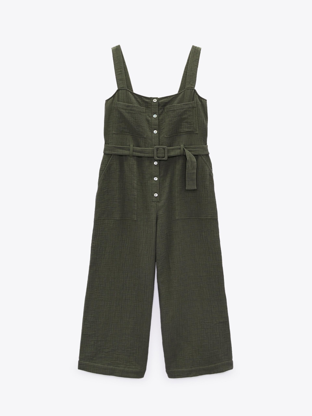 

ZARA Women Khaki Jumpsuit