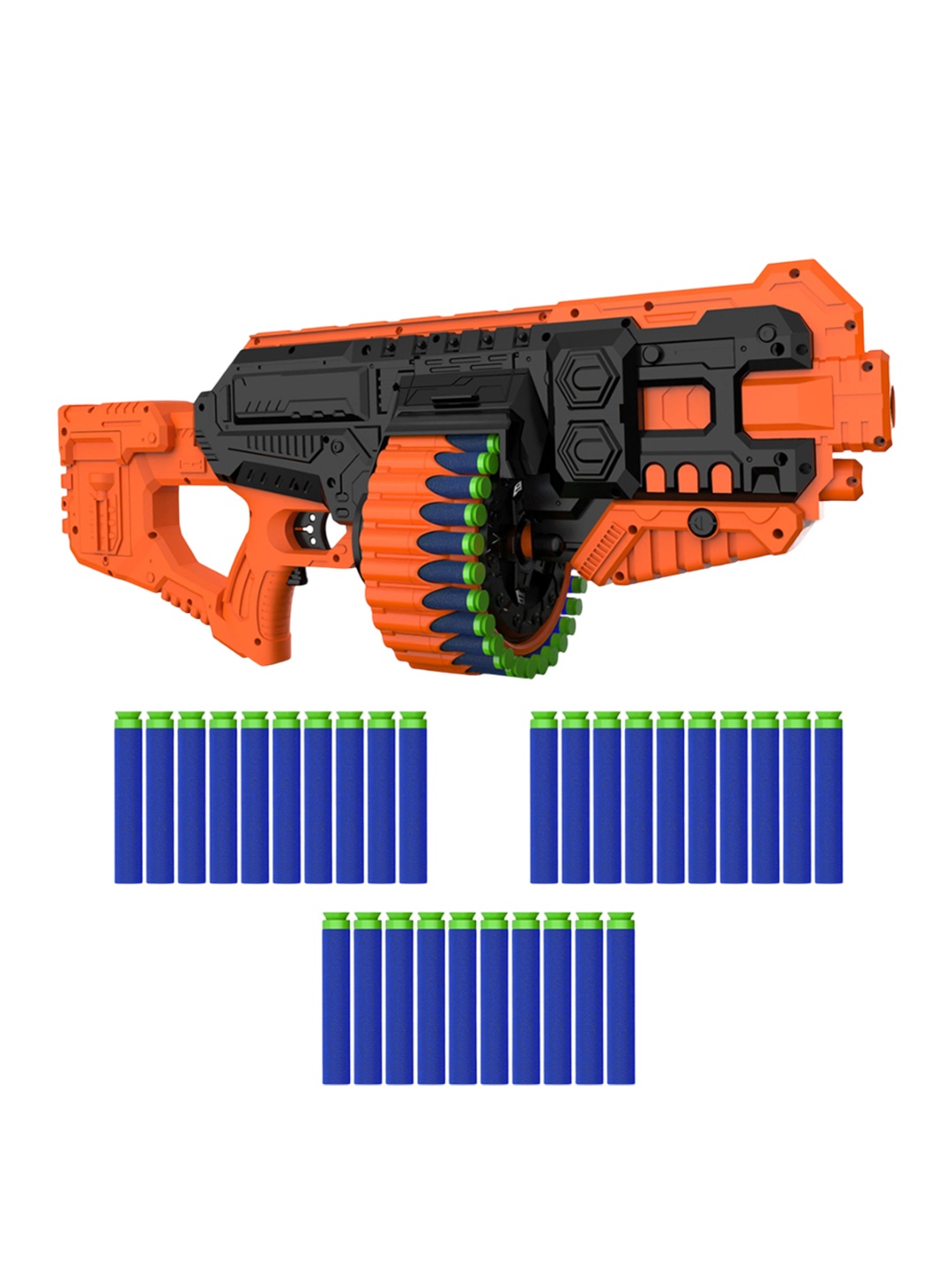 

Aditi Toys Kids Rechargeable Street Viper Motorized Dart Gun, Black