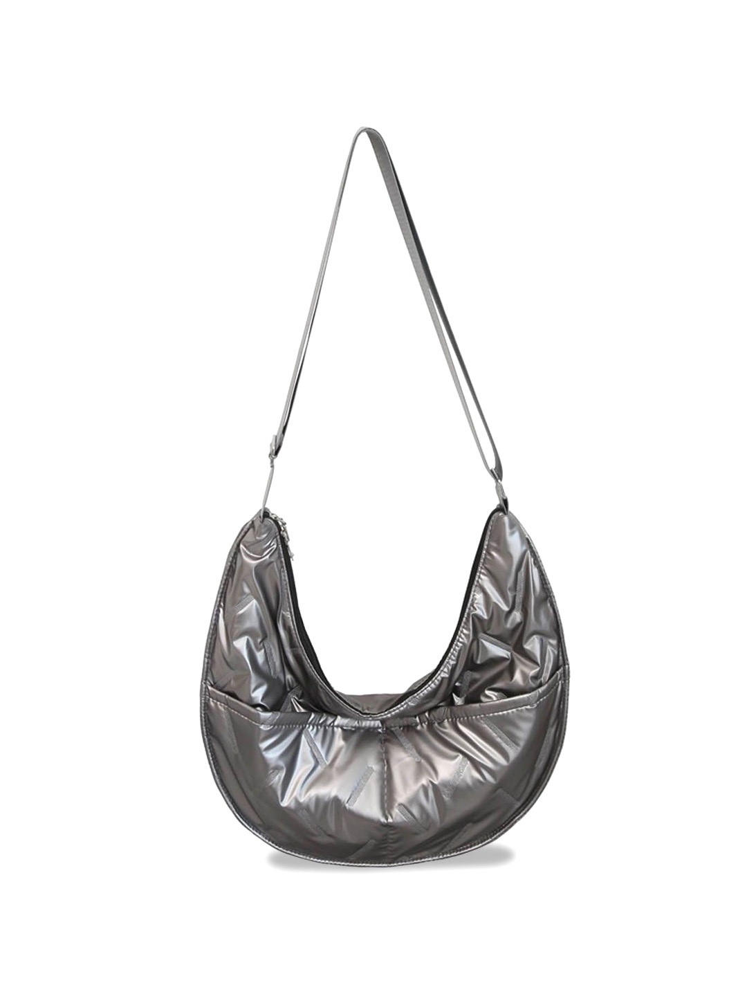 

StyleCast Half Moon Sling Bag with Tasselled, Black