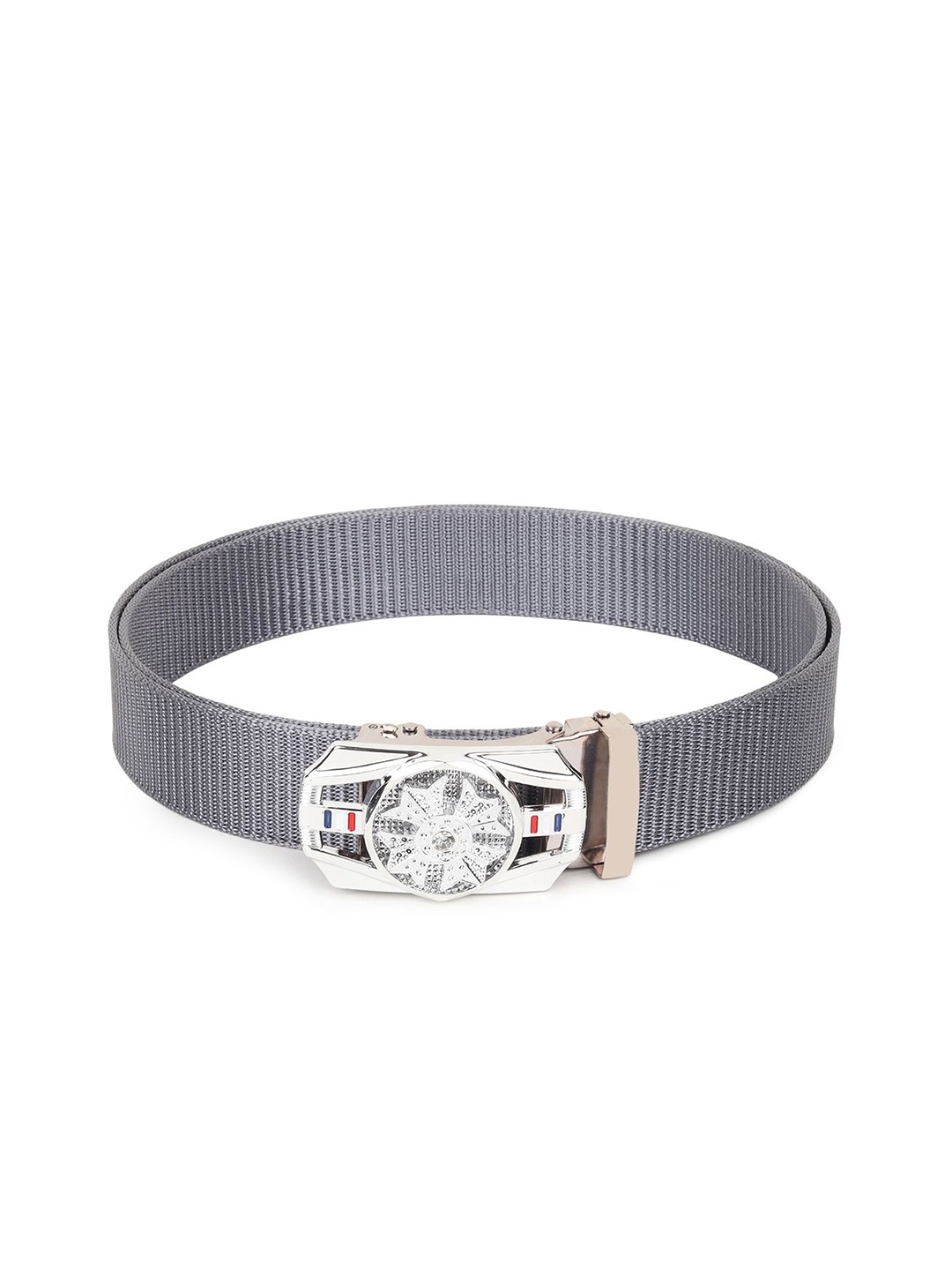 

Metronaut Men Textured Belt, Grey