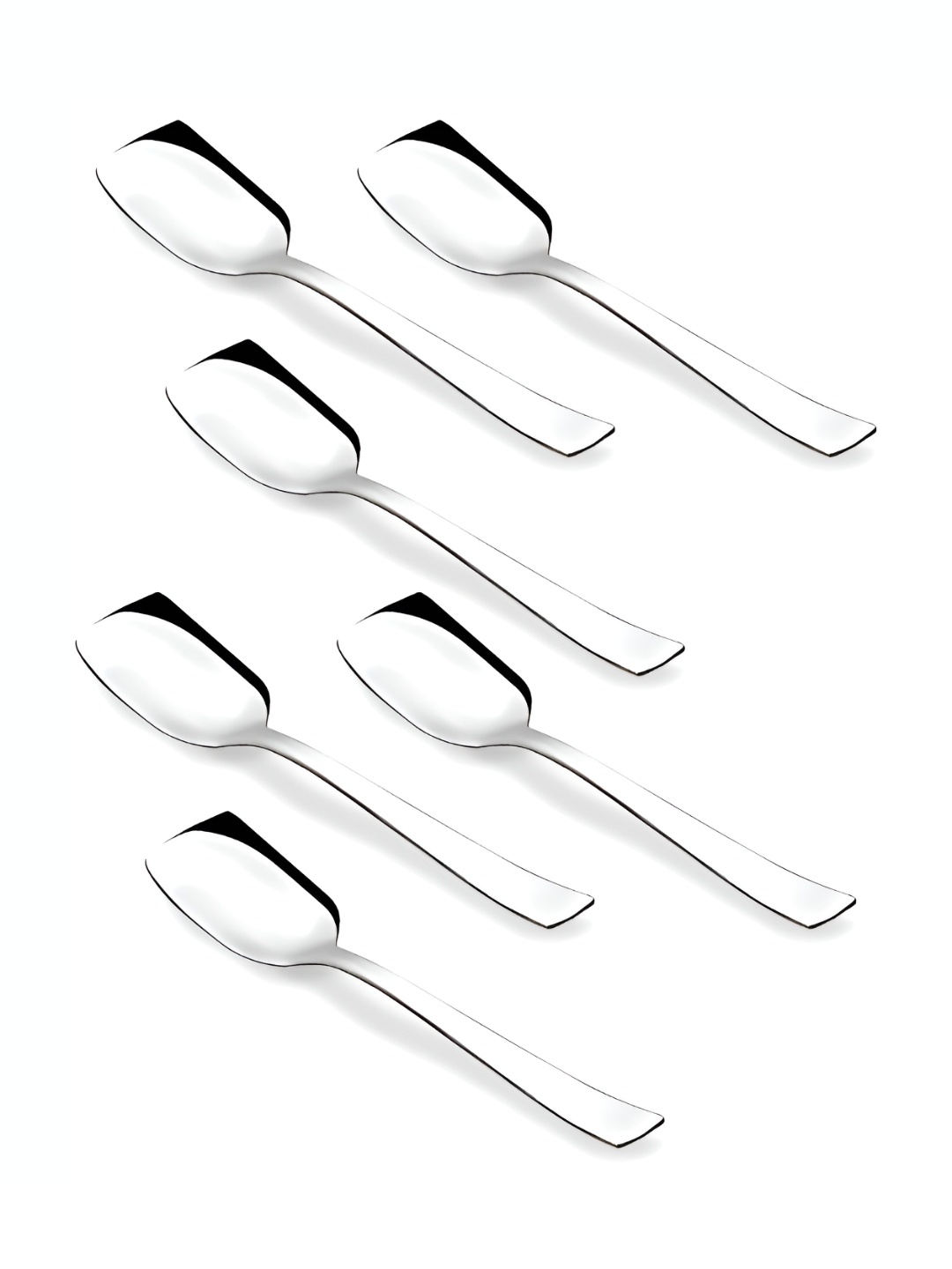 

Parage 6-Pcs Stainless Steel Table Spoon, Silver